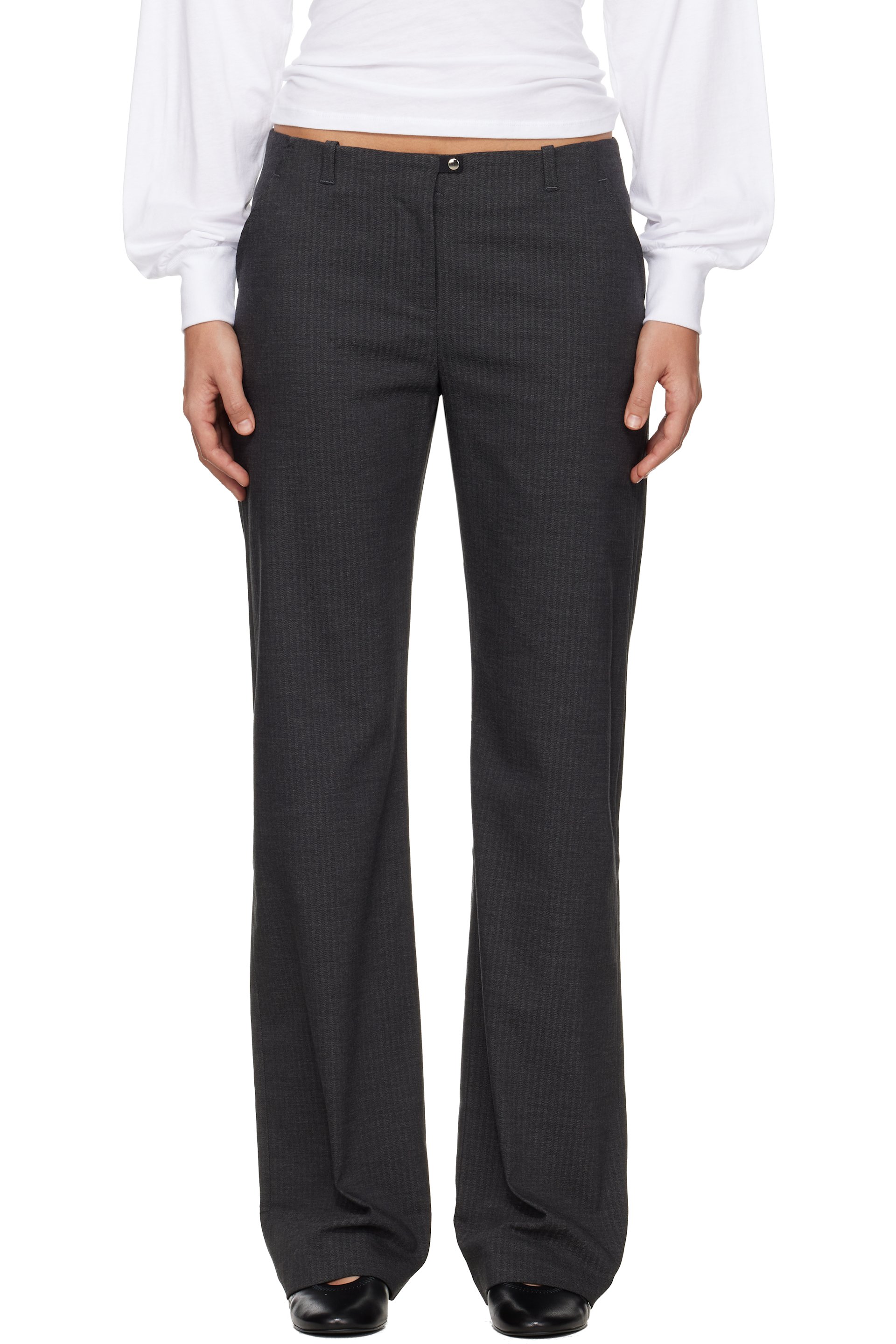 Paloma Wool - Pantalon Sil gris