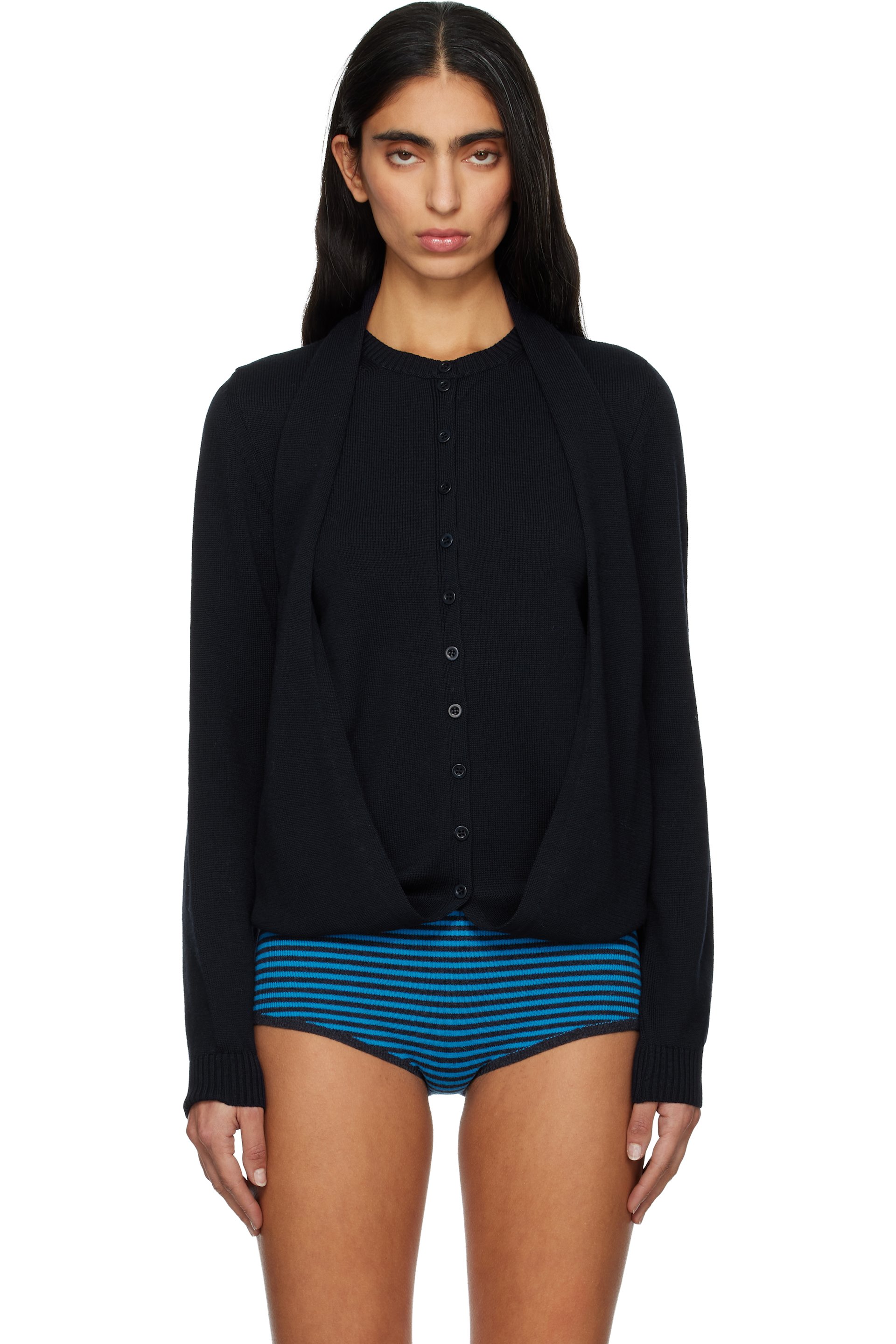 Paloma Wool - Cardigan Favi bleu marine