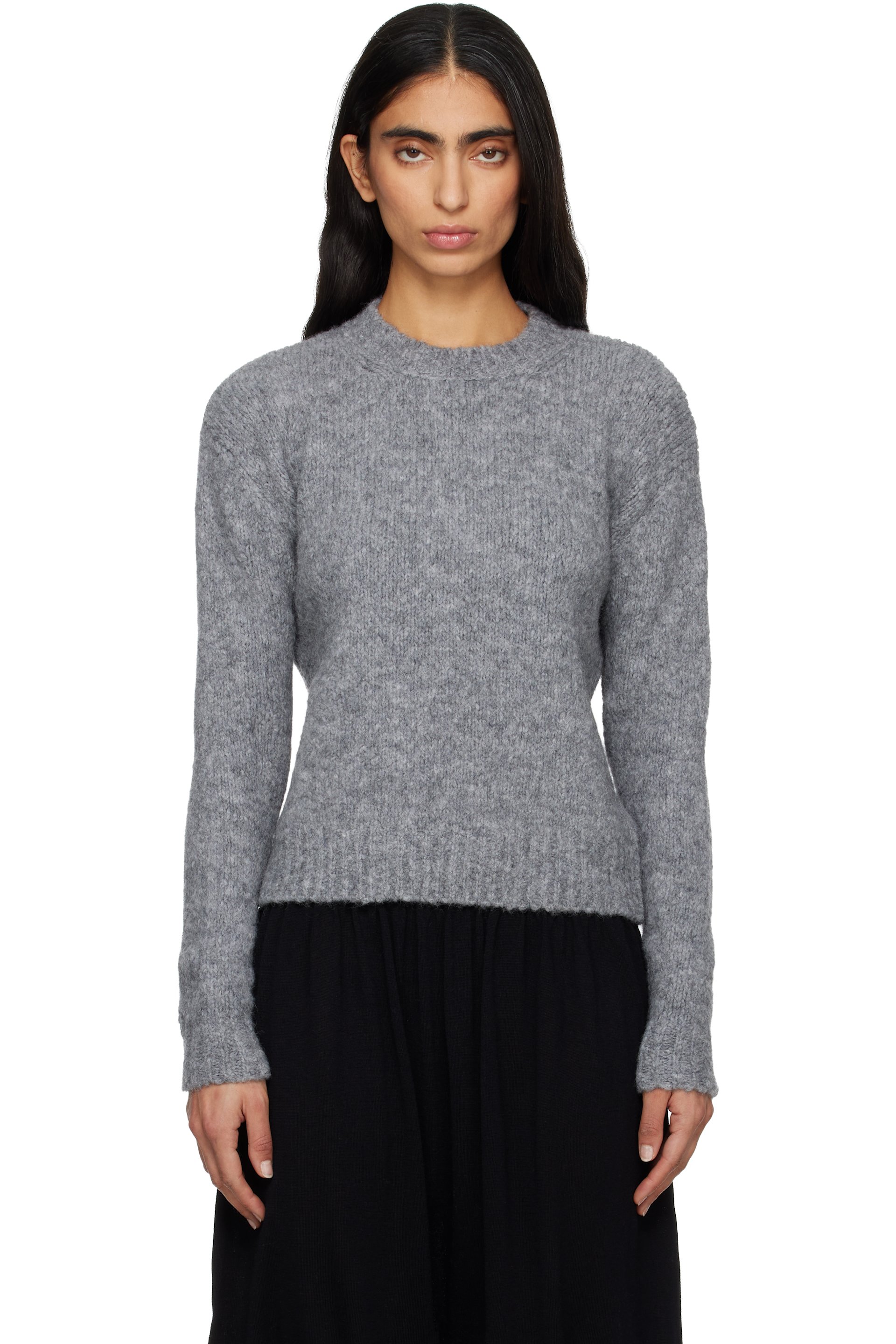 Paloma Wool: Gray Clock Sweater | SSENSE