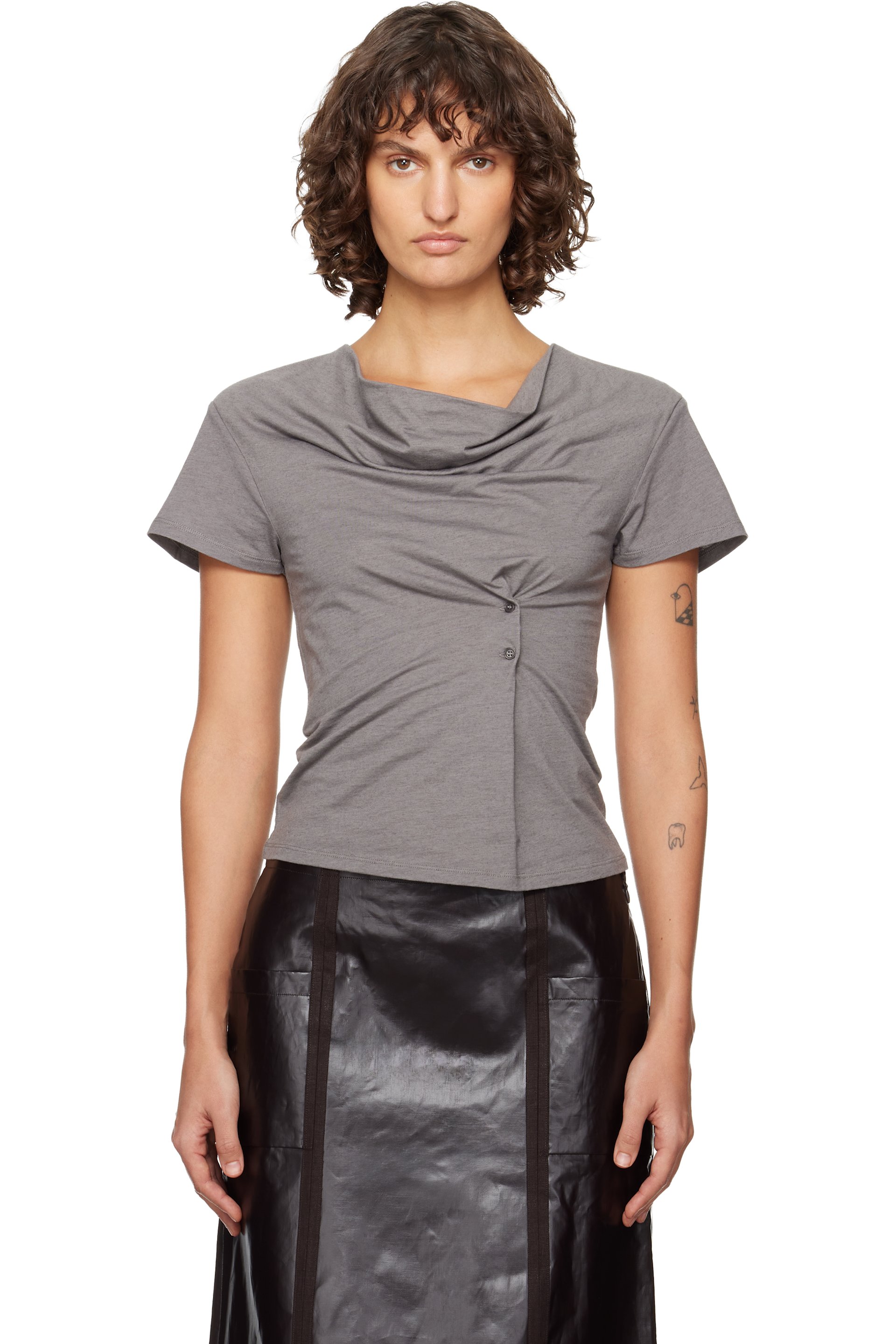 Paloma Wool - T-shirt Hazzard gris