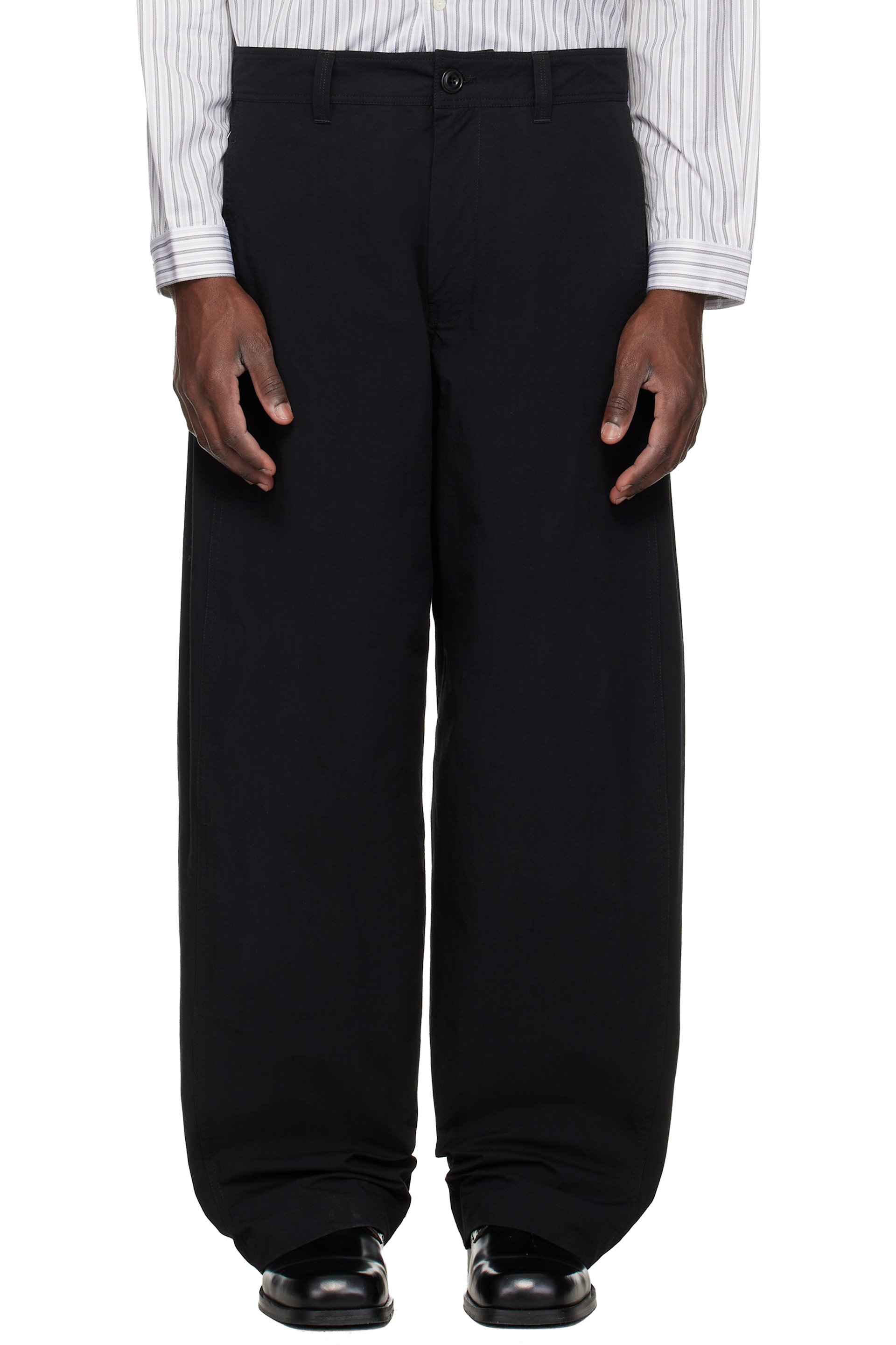 SAGE NATION - Pantalon Mainichi noir