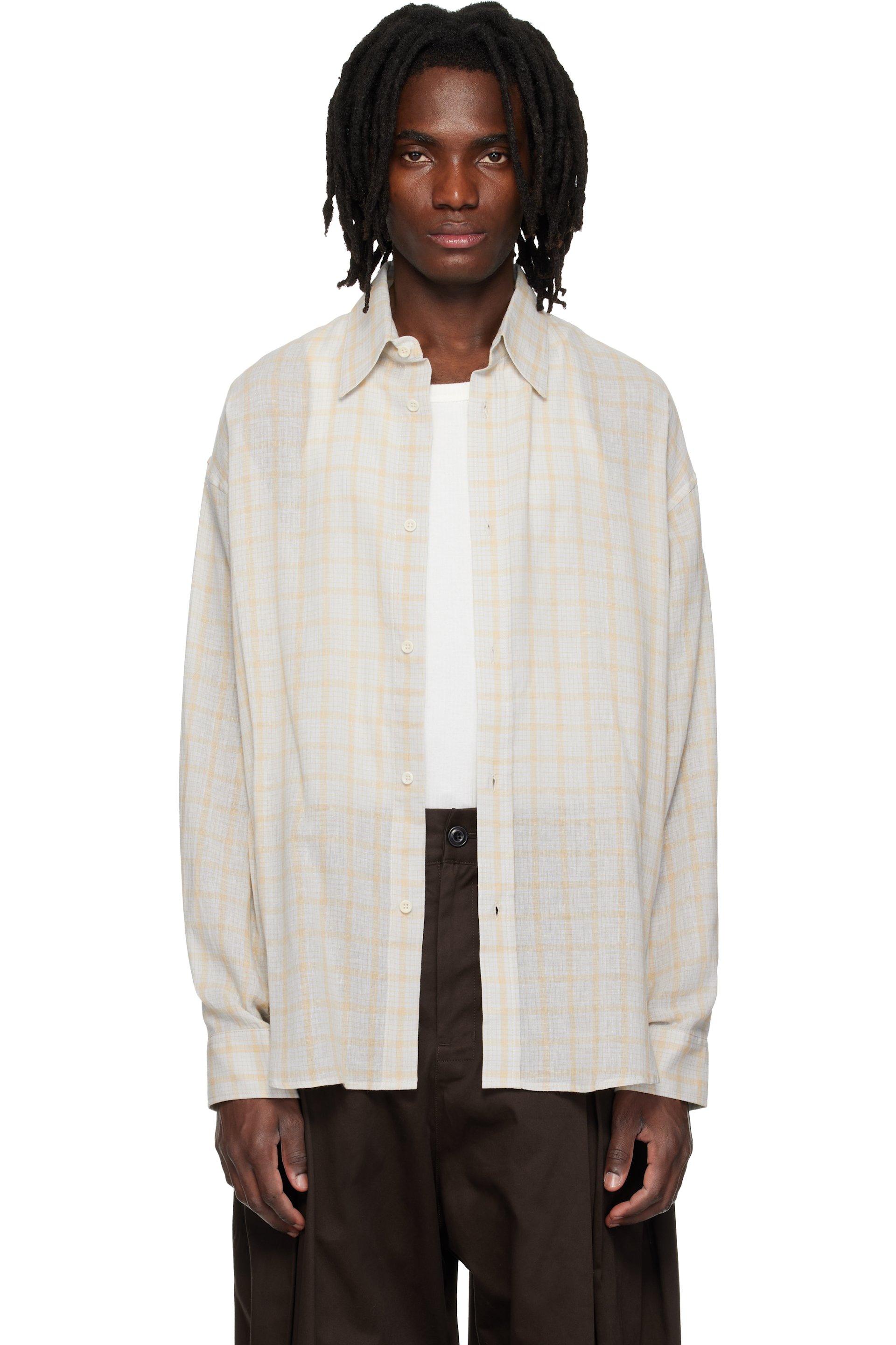 SAGE NATION - Chemise Chisholm bleue