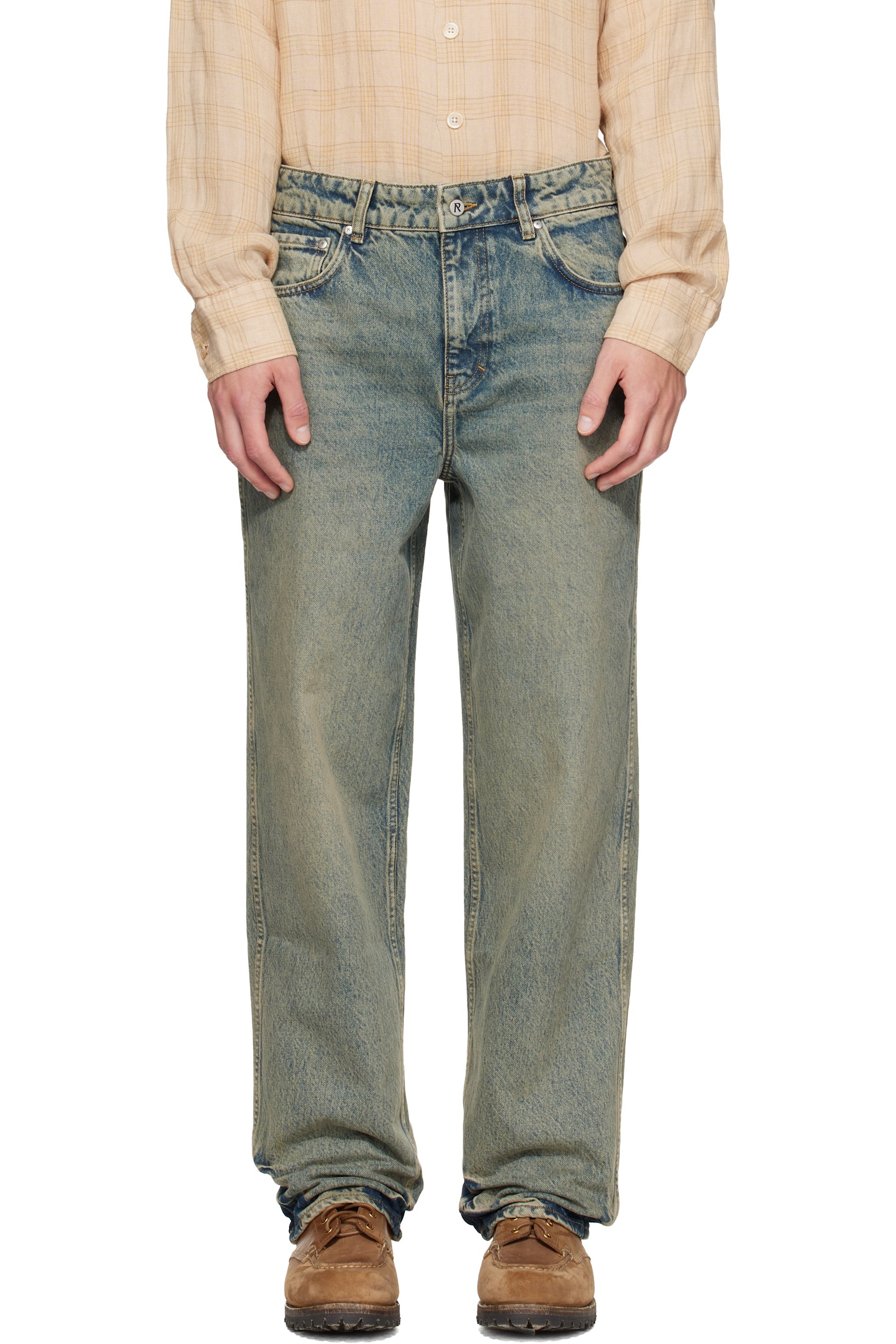 Represent - Jean ample R3 bleu