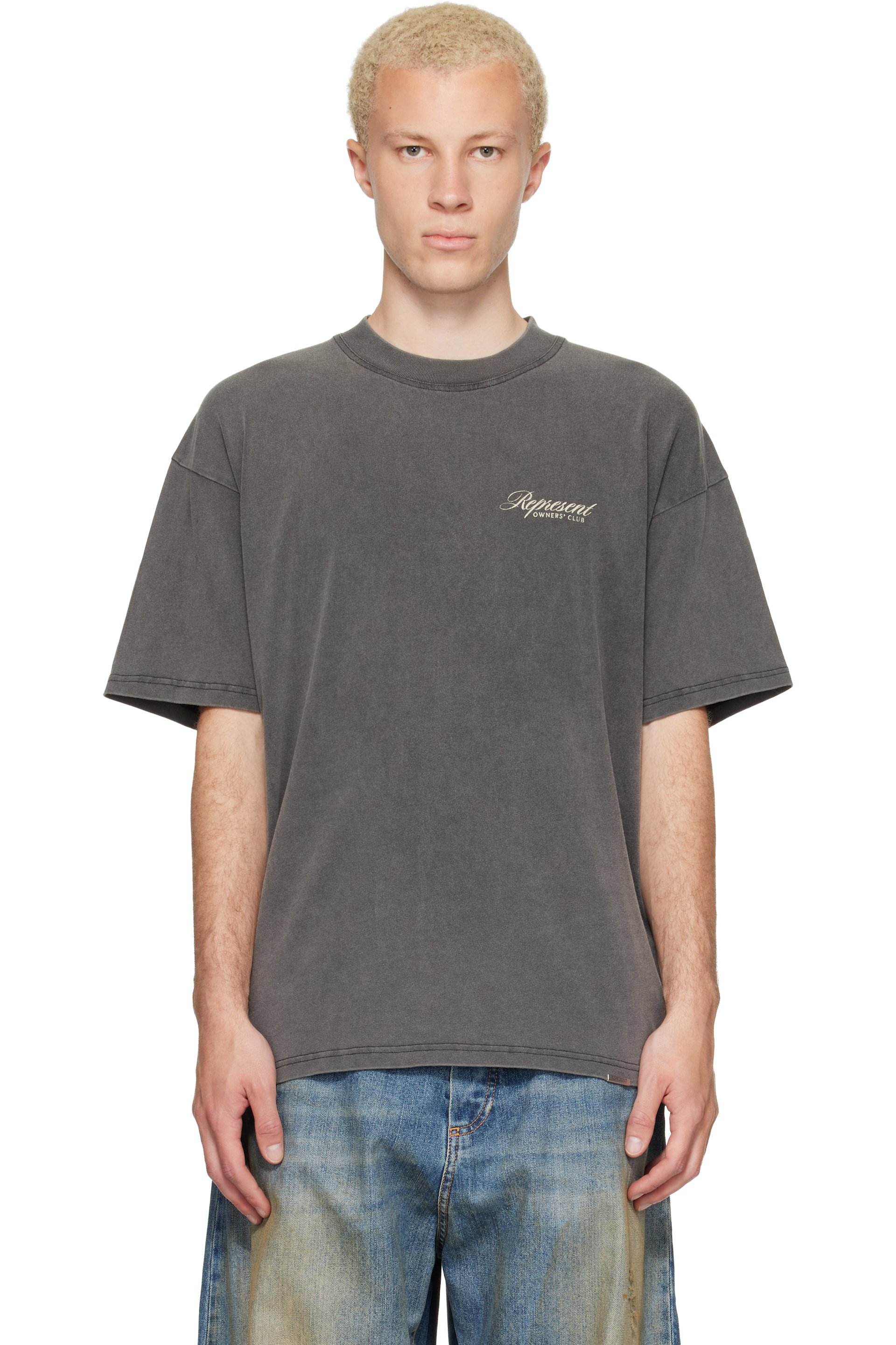 Represent - T-shirt 'Represent Owners Club' gris