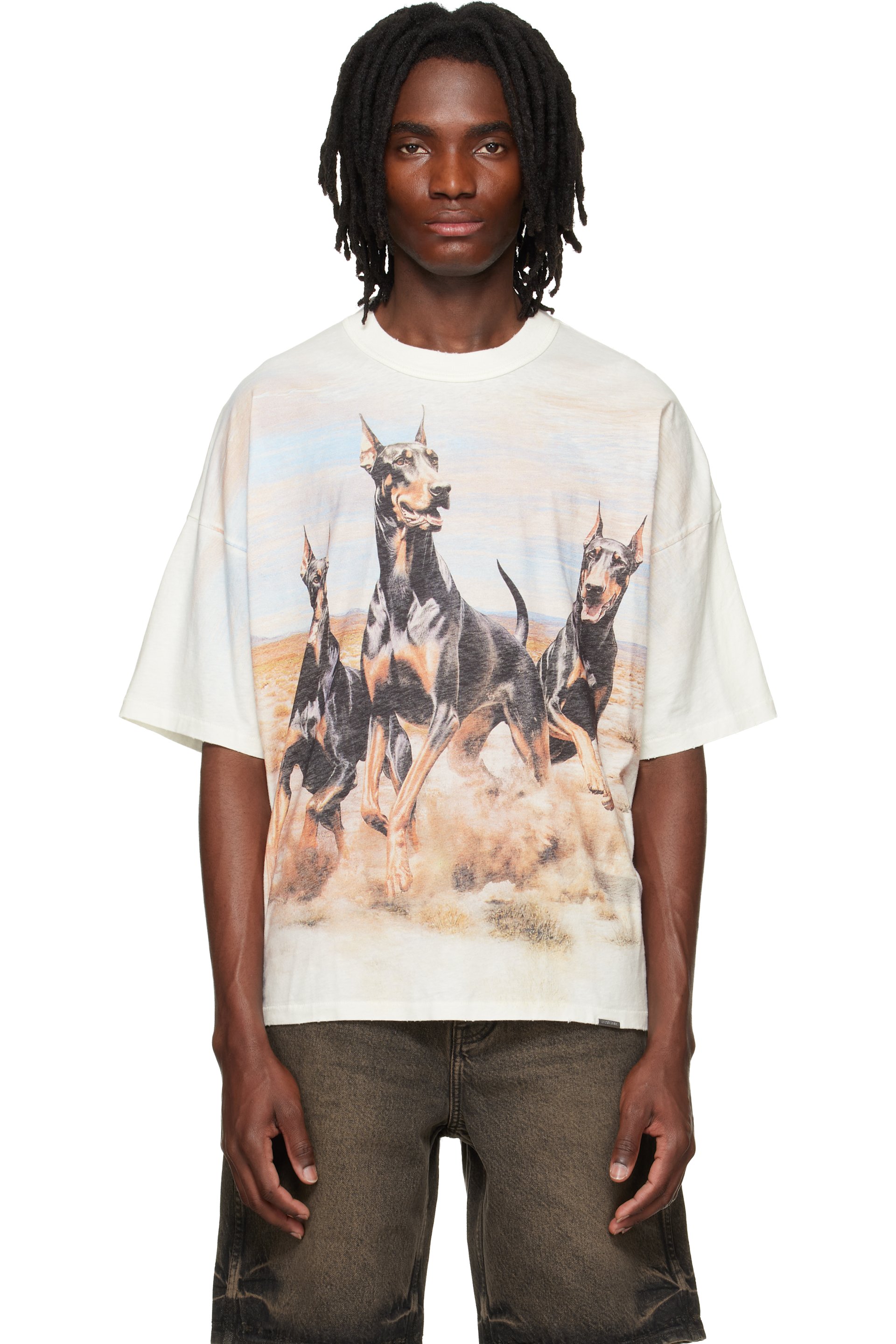 Represent - Off-White Western Dobermans T-shirt