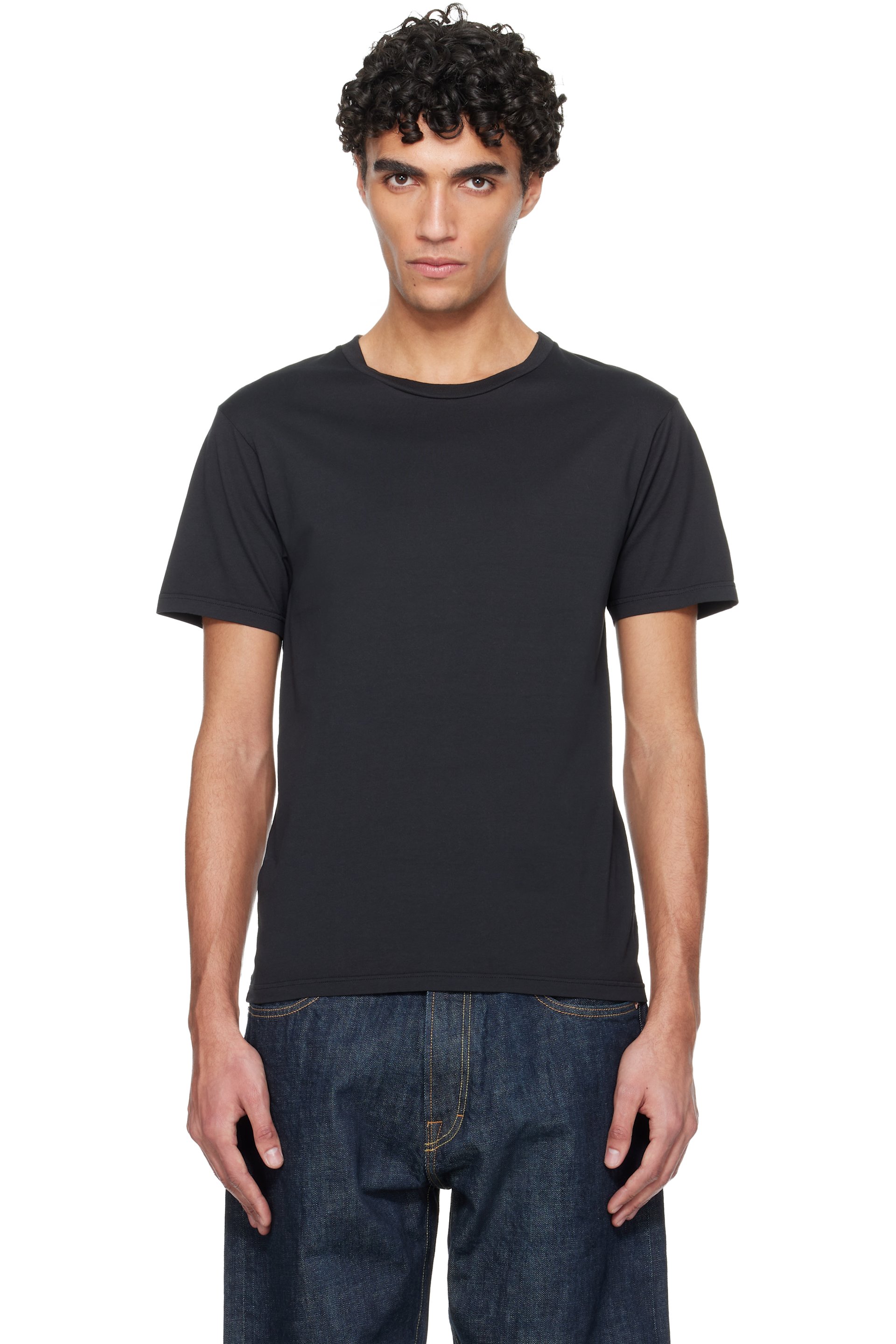 Rier - Black Fitted T-shirt