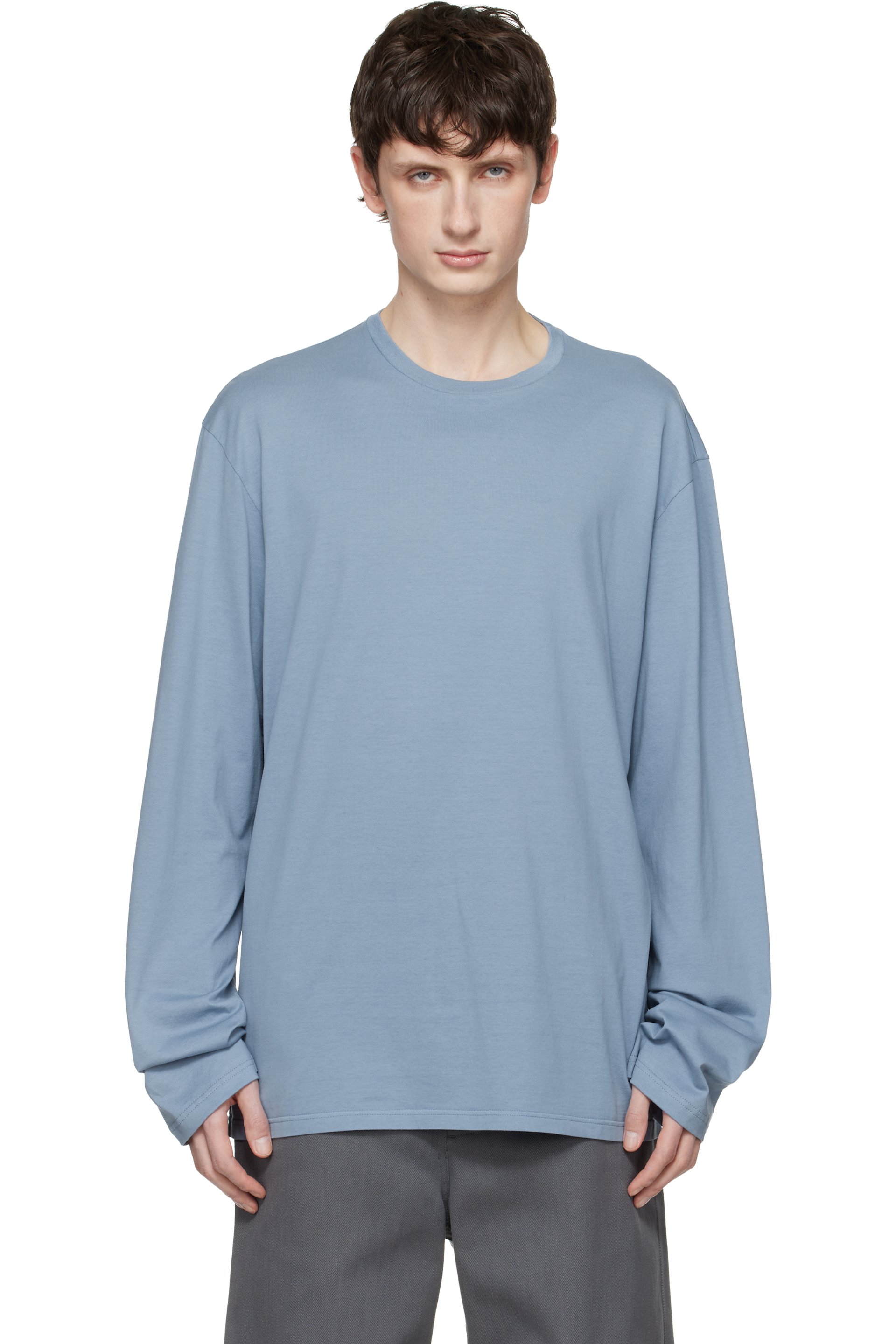 Rier - Blue Long Sleeve T-shirt