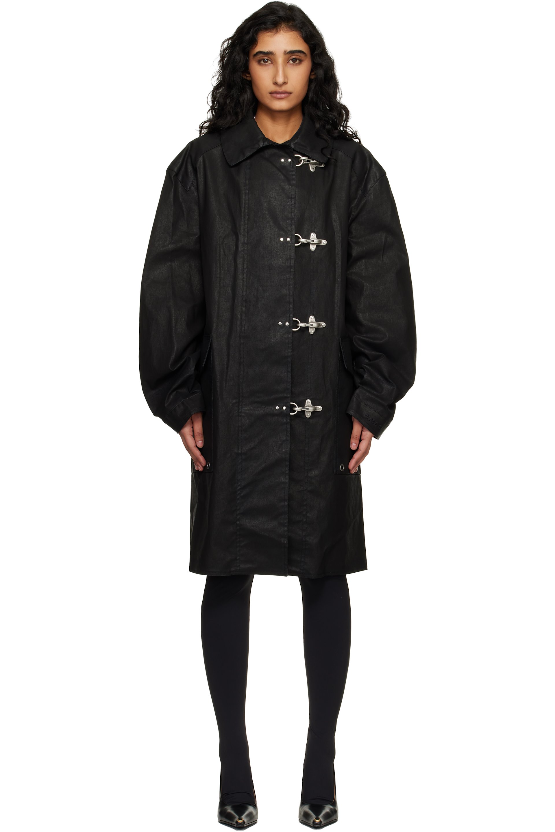 VETEMENTS フード付きコート ウィメンズ用 VETEMENTS ジャケット & コート | SSENSE 日本