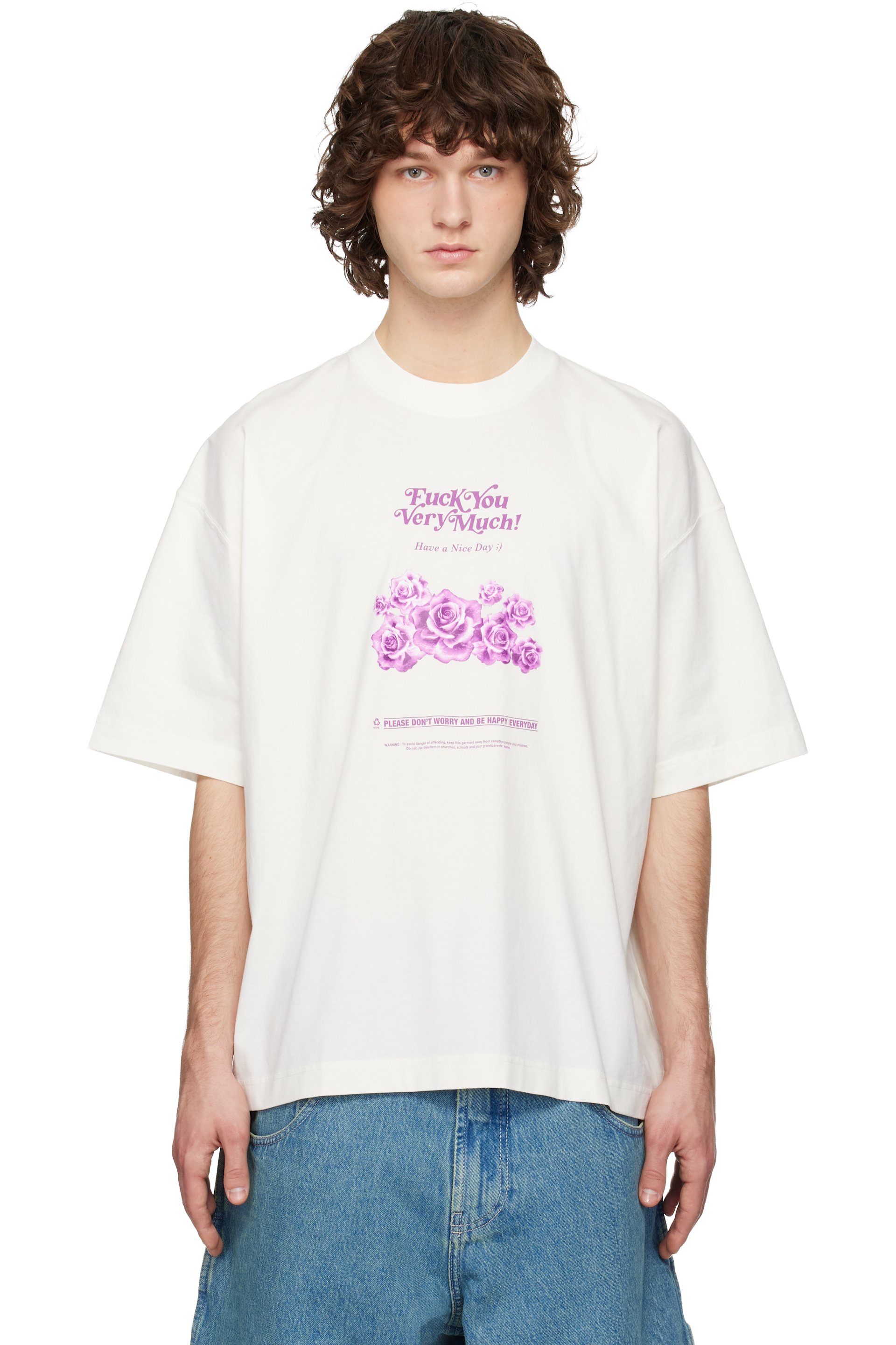 VETEMENTS - Off-White 'Fuck You Very Much' T-shirt