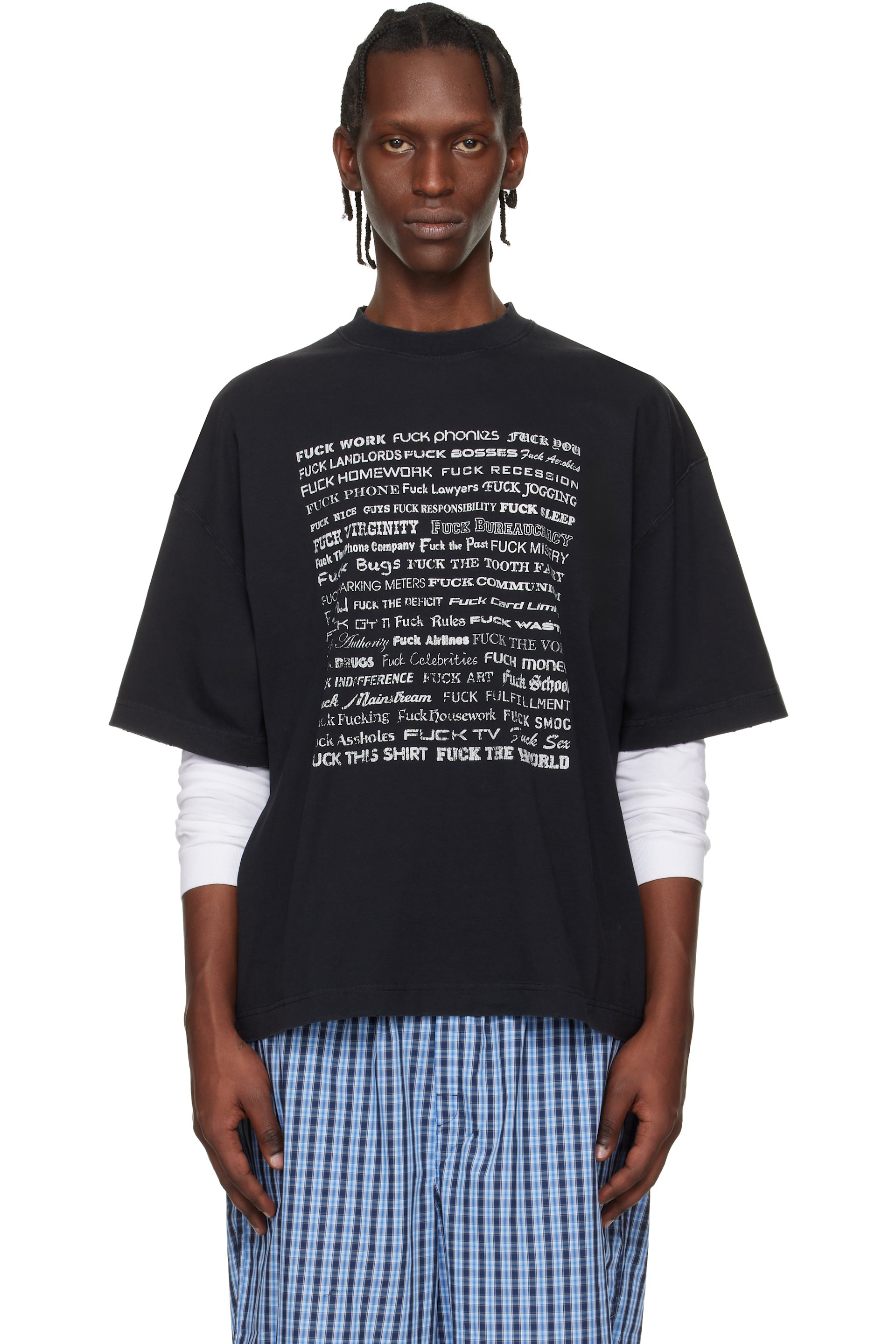 lil uzi vert 着用　vetements 25ss fuck tシャツ 261669M213022_1.jpg