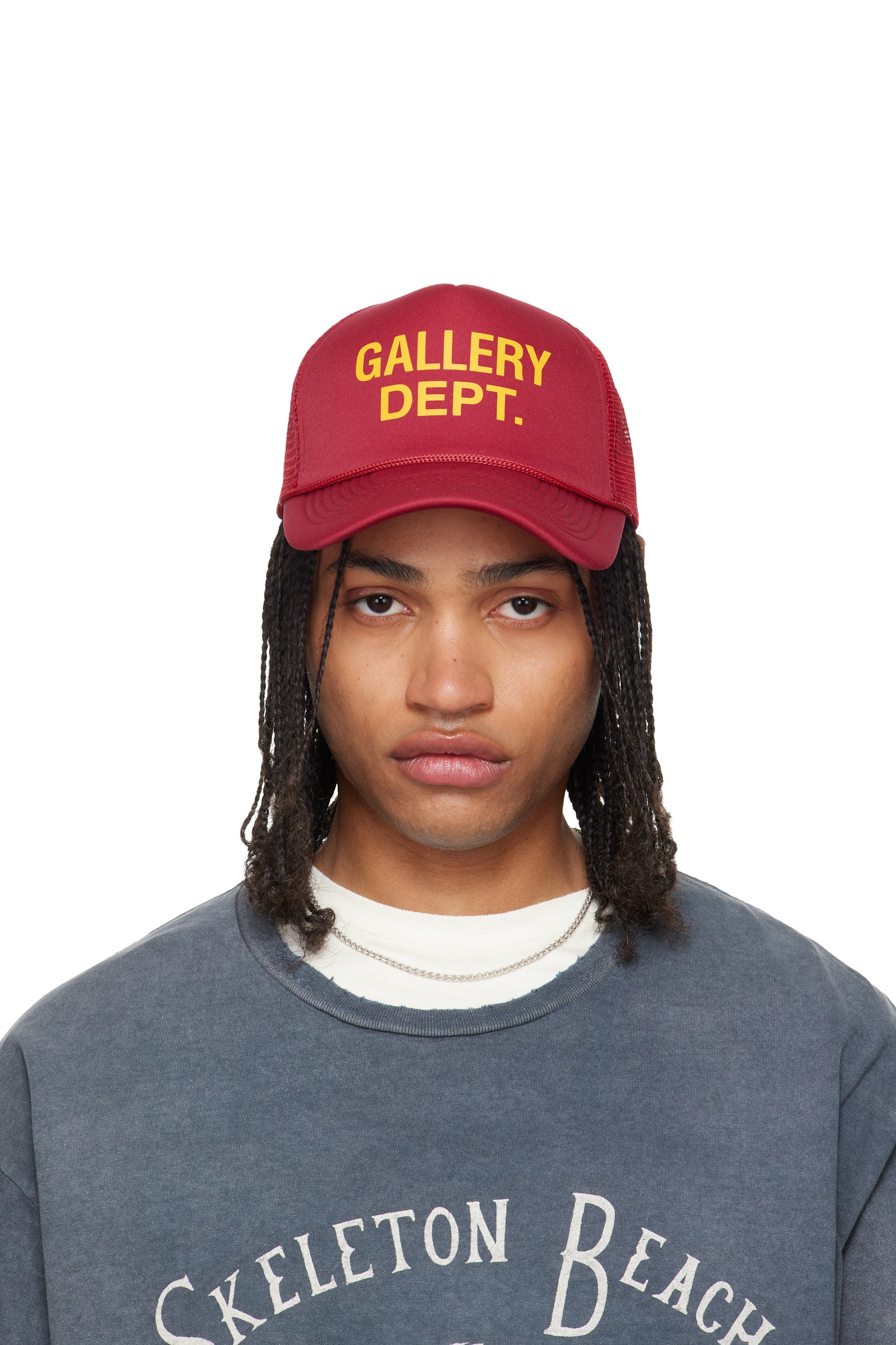 Gallery Dept. - 红色 GD Logo 卡车司机帽
