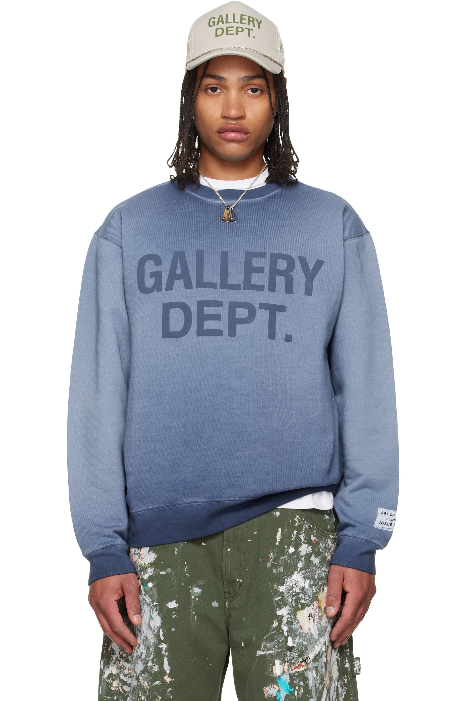 Gallery Dept. - Blue Basic Crewneck Sweatshirt