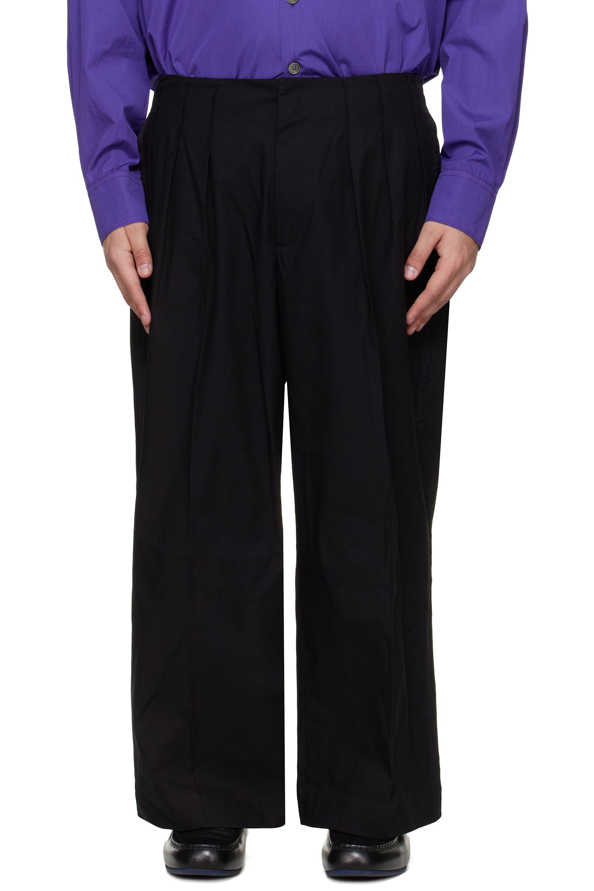 Toogood - Black 'The Magician' Trousers