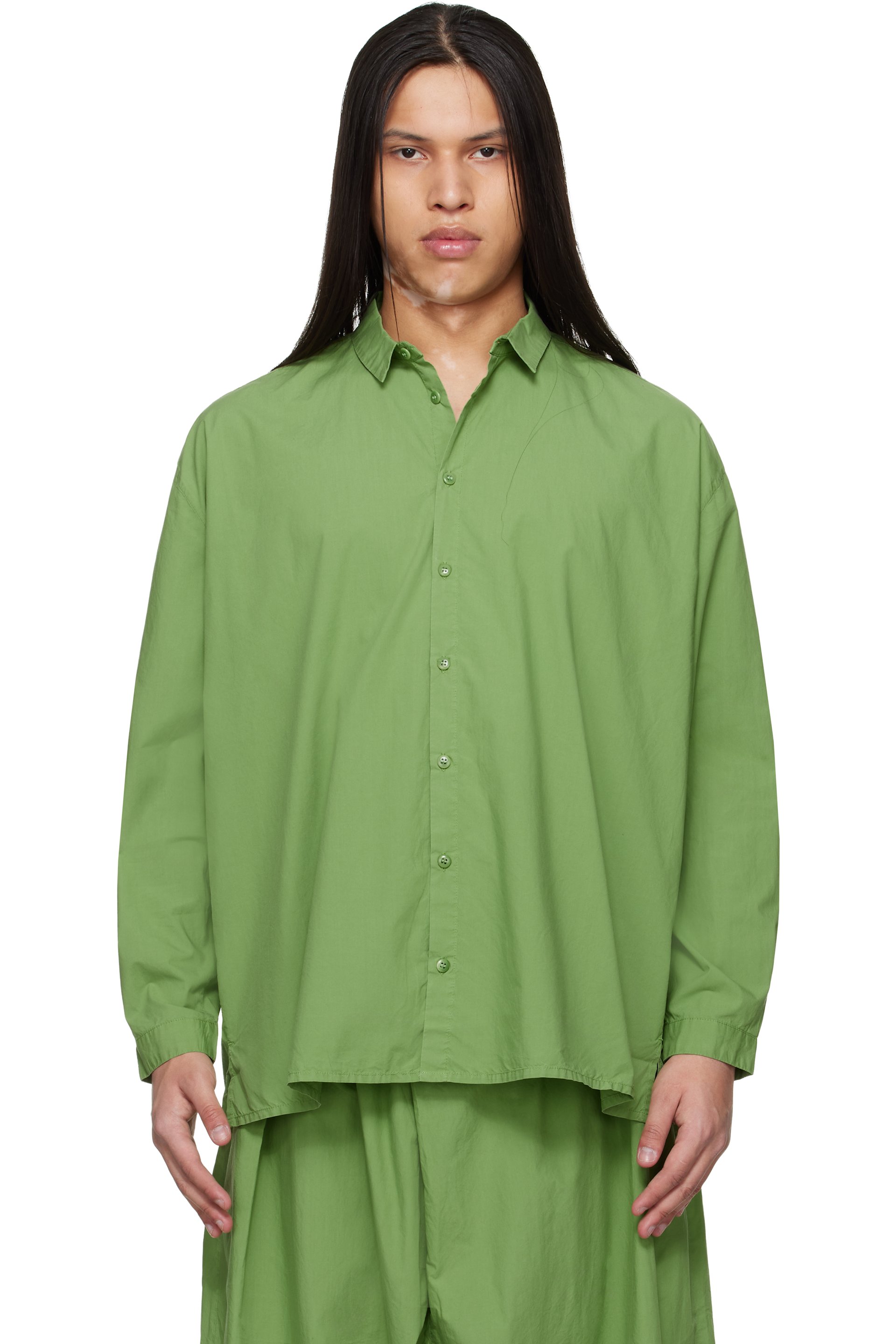 Toogood - Chemise Draughtsman verte