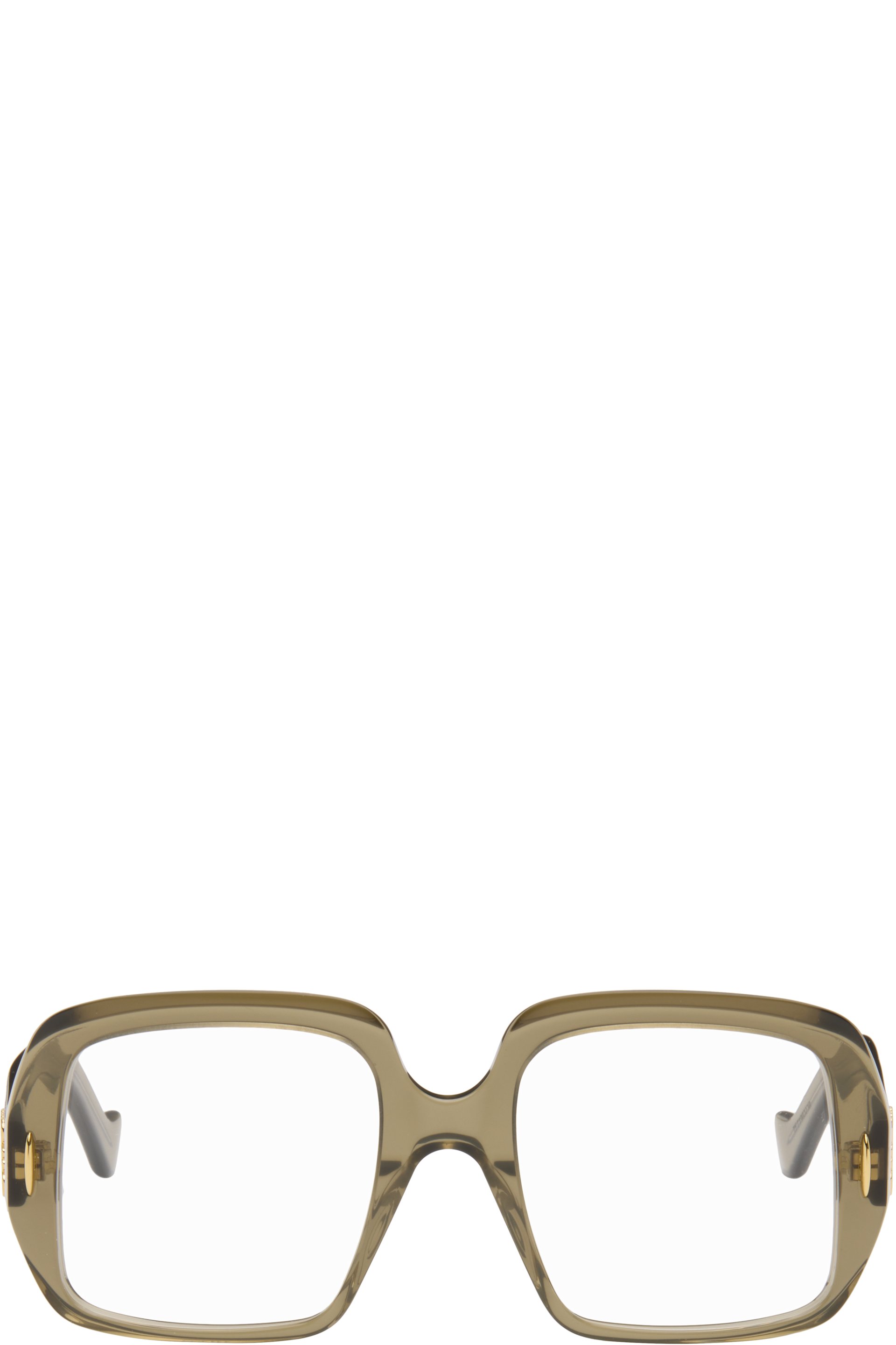 LOEWE - Khaki Anagram Glasses