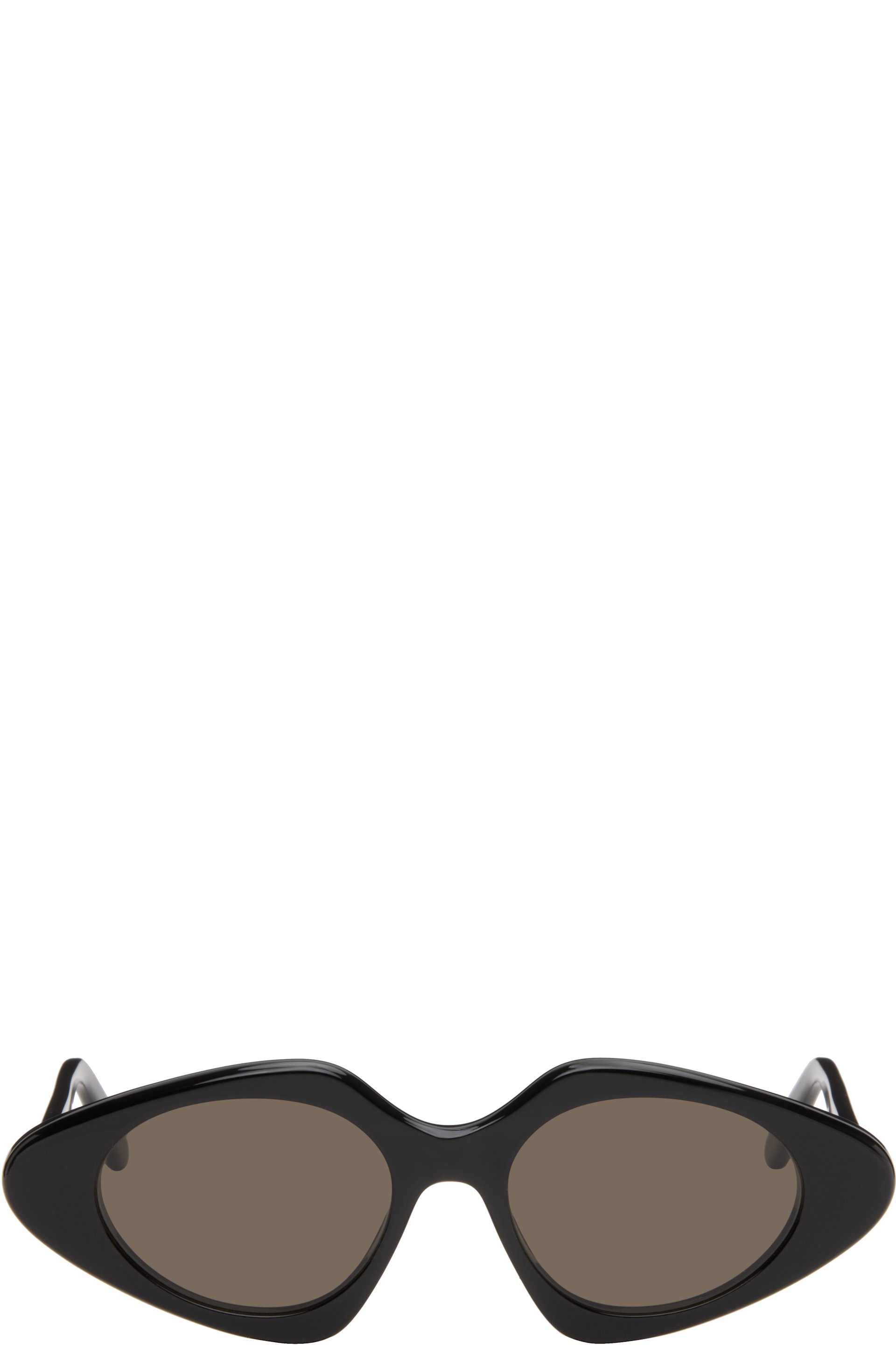 LOEWE - Black Triangle Slim Sunglasses