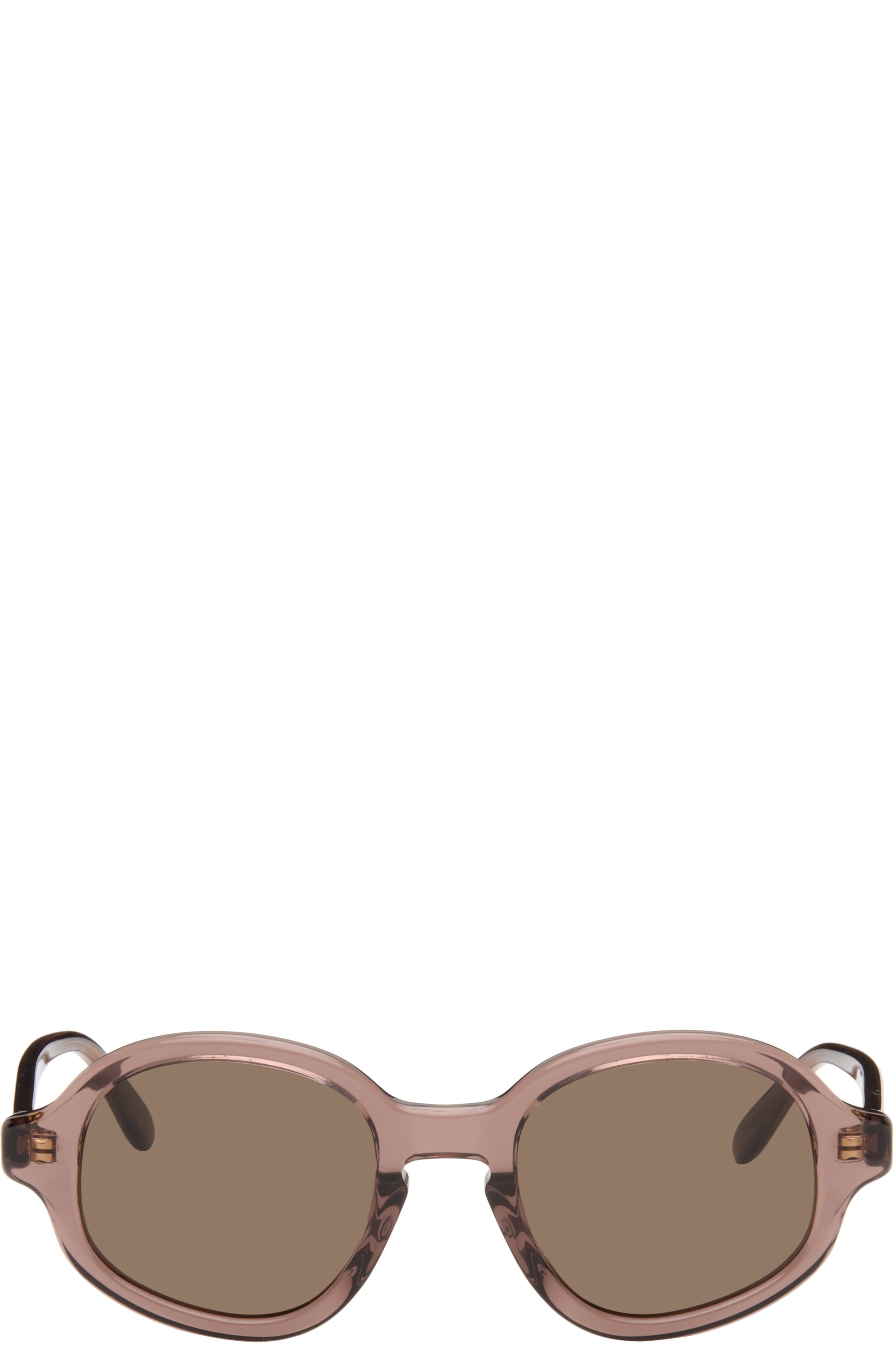LOEWE - Brown Delta Slim Sunglasses