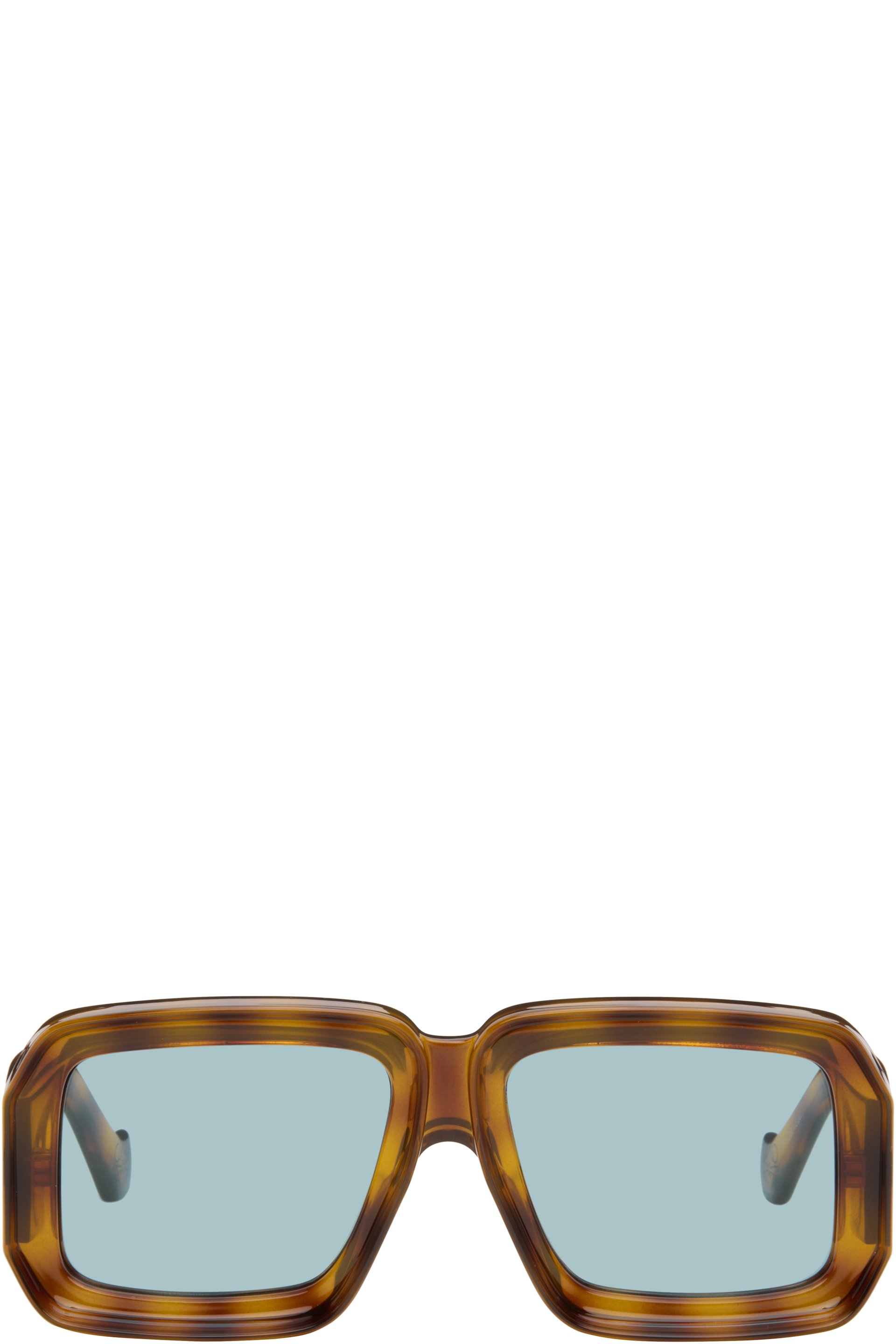 LOEWE - Brown Paula's Ibiza 'Dive In' Mask Sunglasses