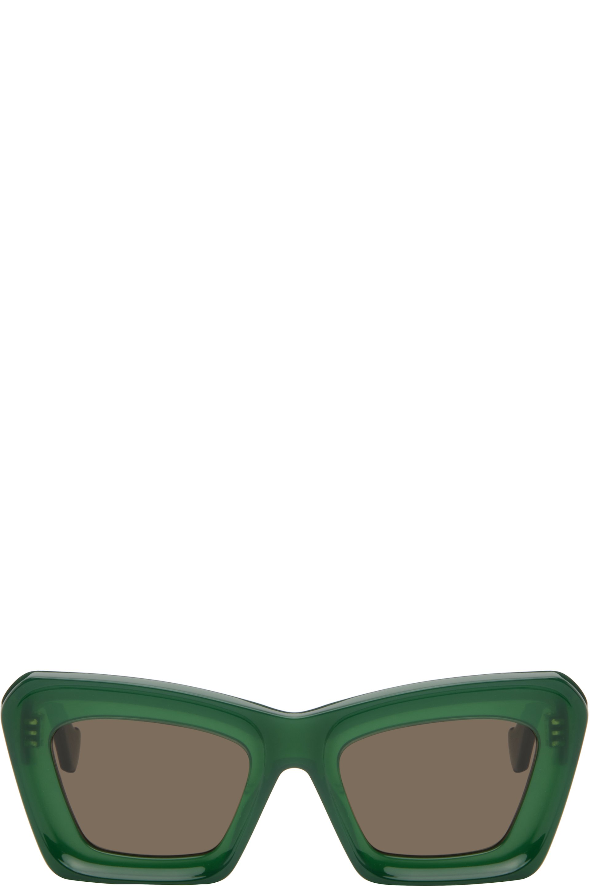 LOEWE - Green Anagram Sunglasses
