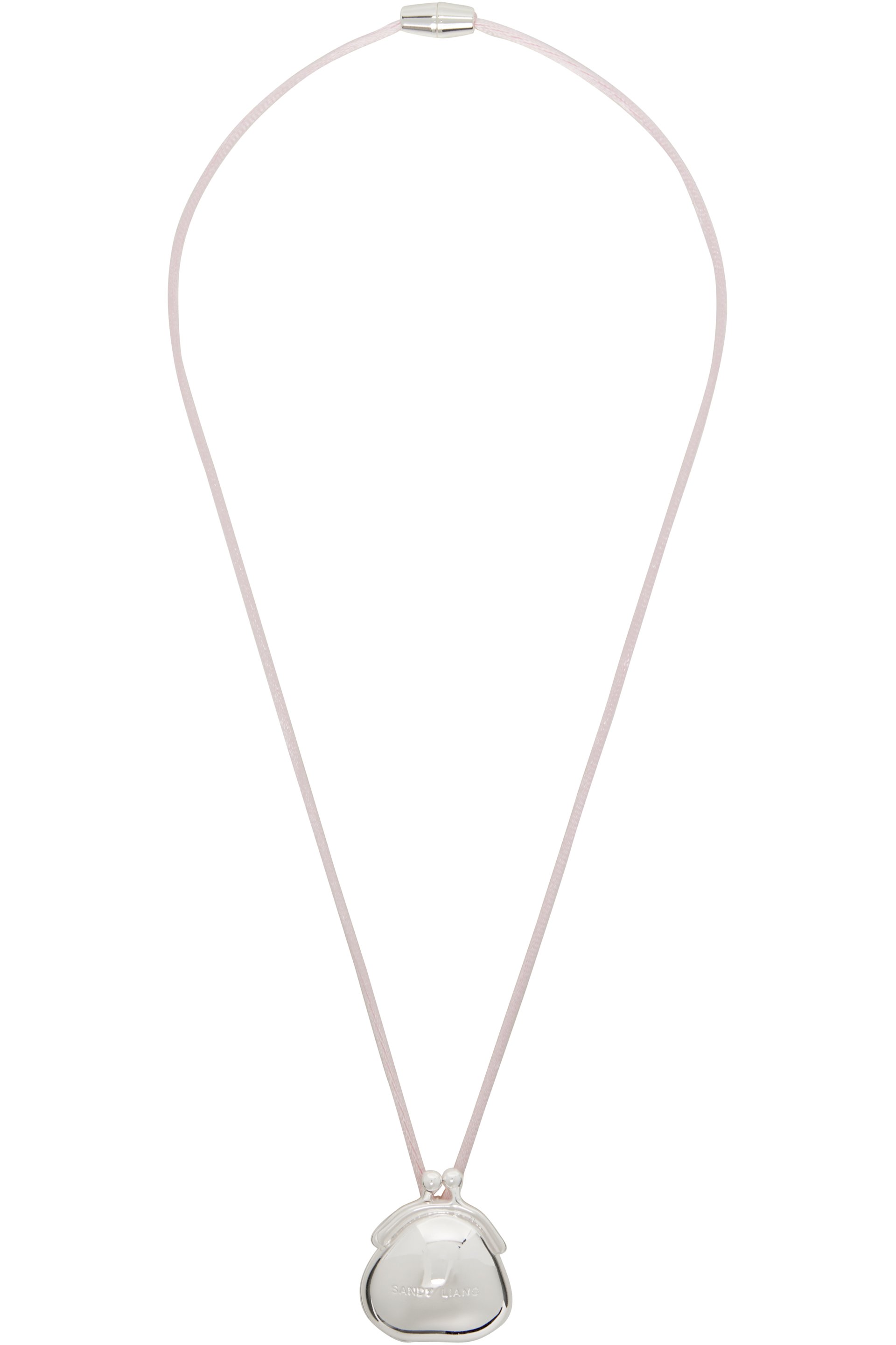 Sandy Liang - Collier à pendentif en forme de sac à main