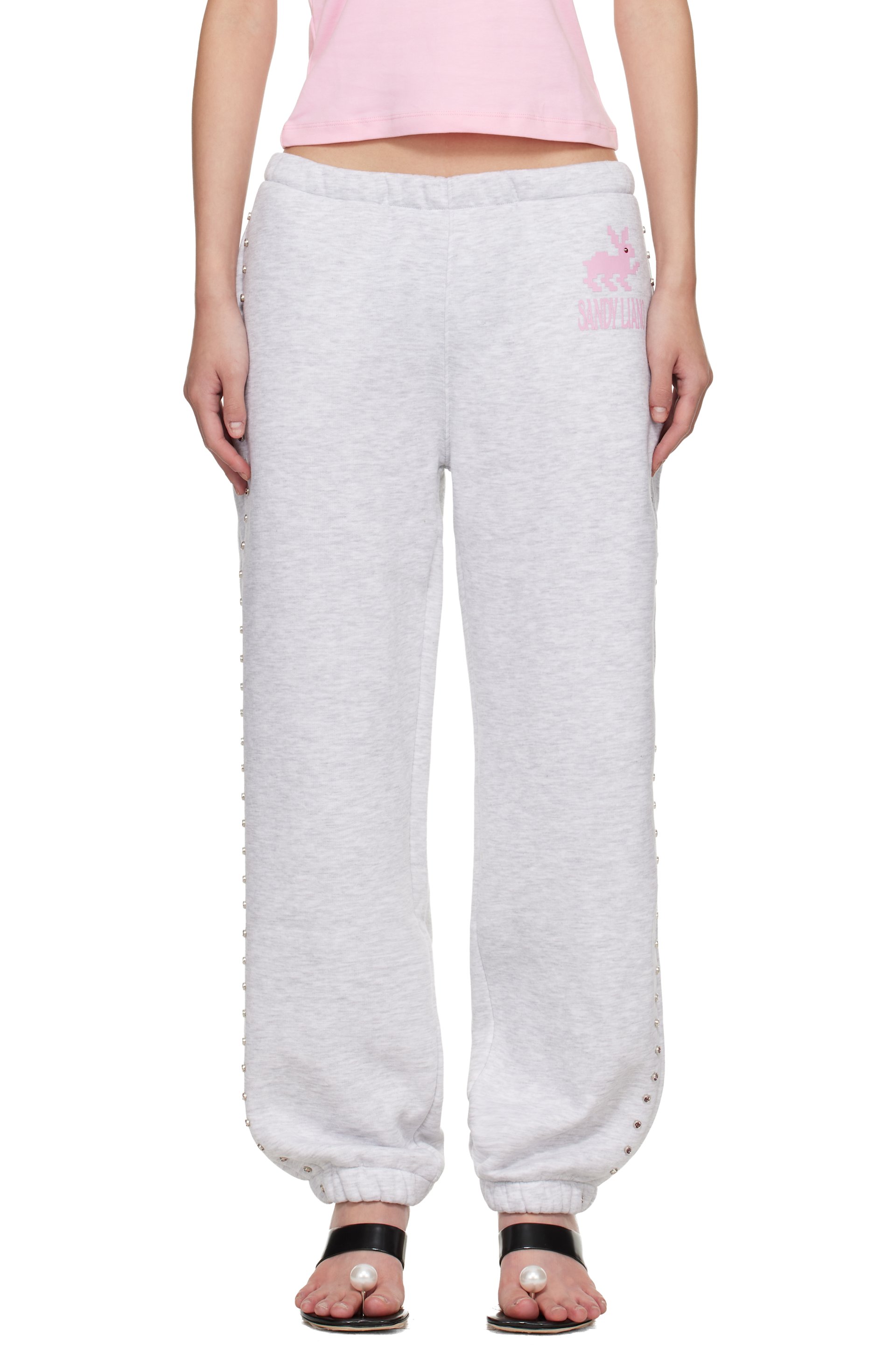 Sandy Liang - Gray Lucius Sweatpants