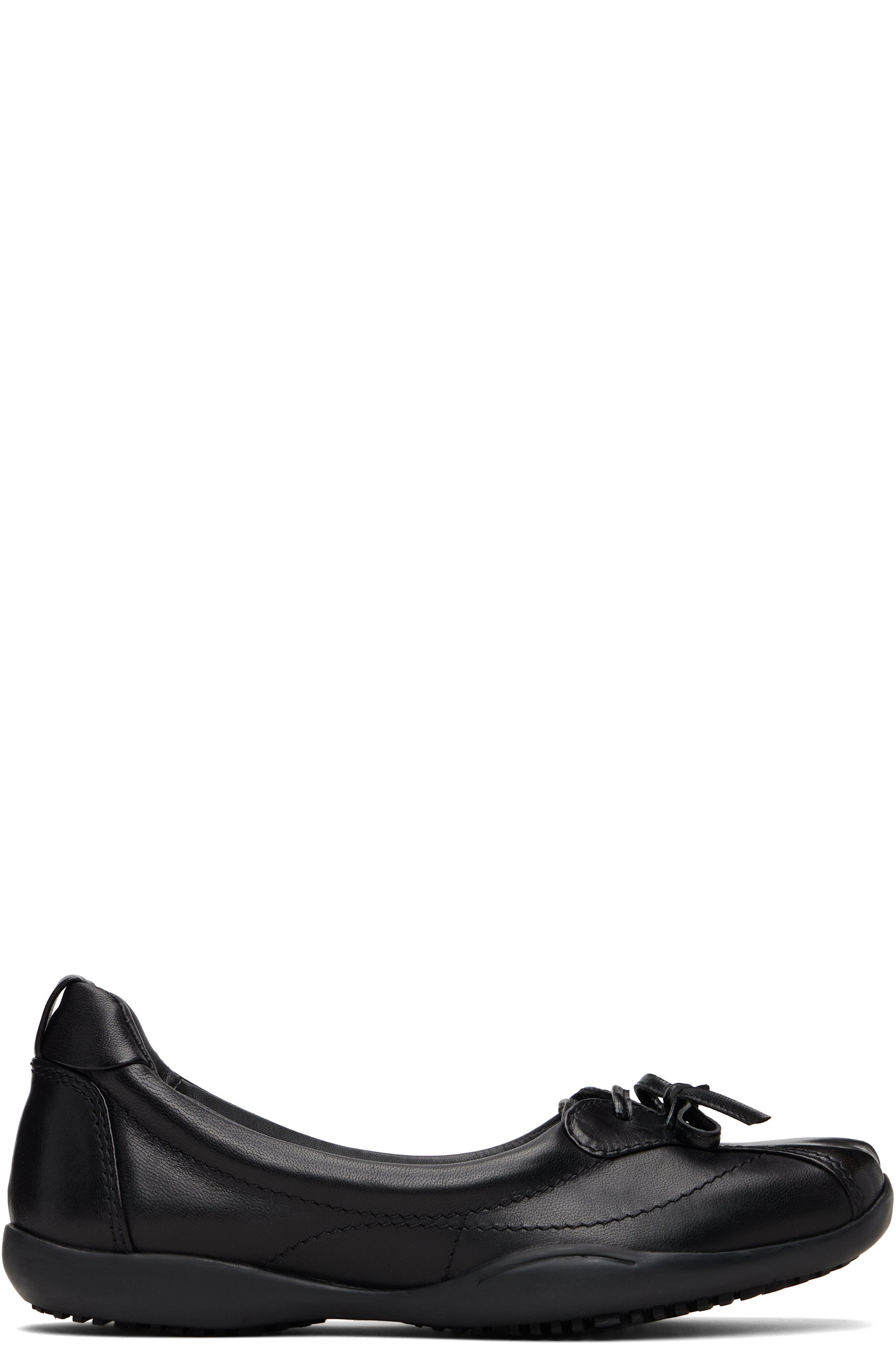 Sandy Liang - Baskets de style ballerine noires