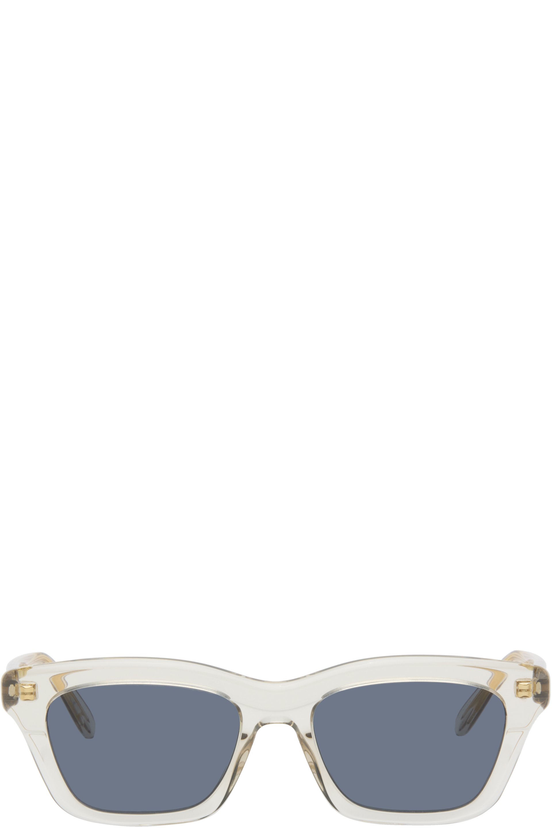 LOEWE - Beige Sigma Slim Sunglasses