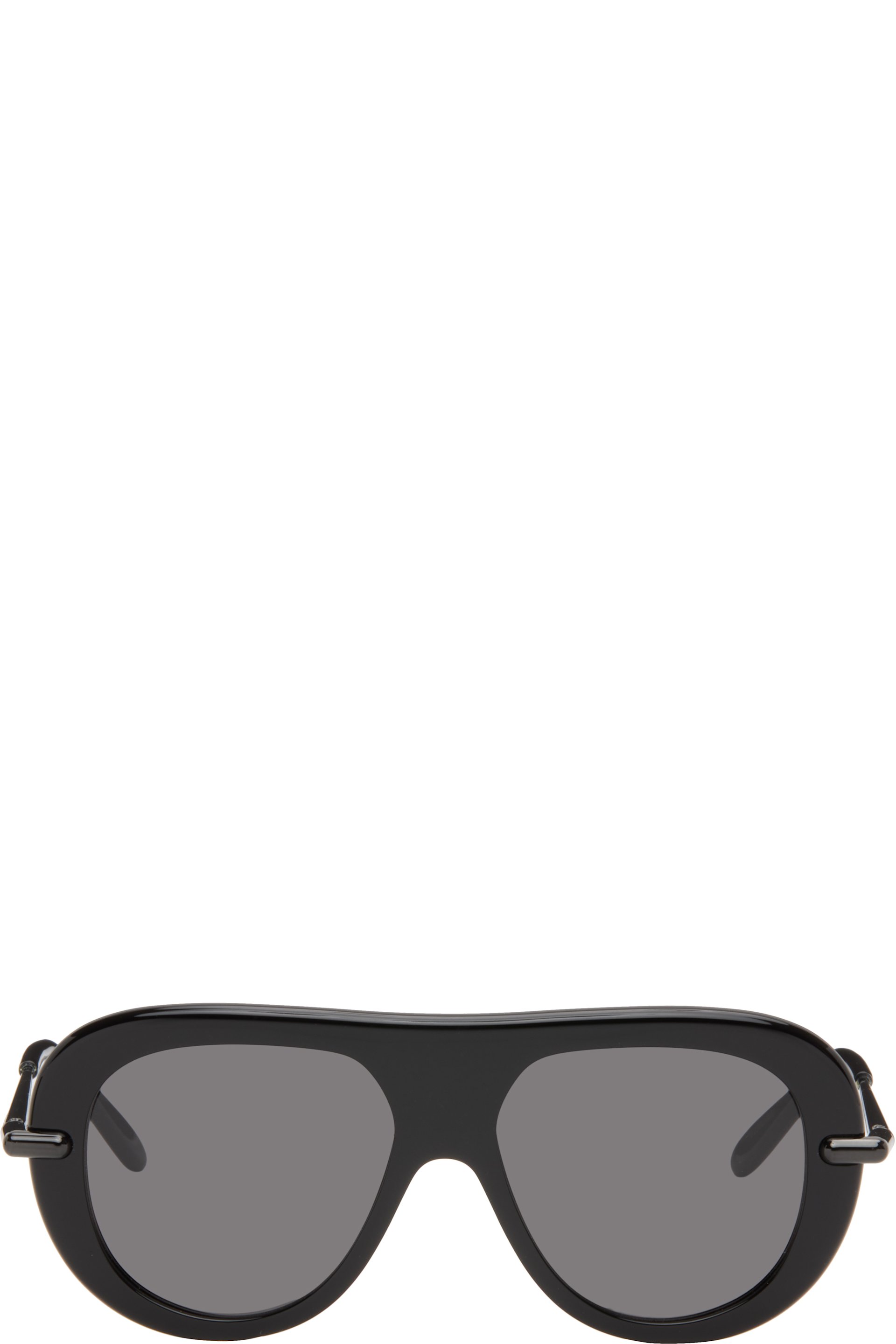 LOEWE - Black Pilot Slim Sunglasses