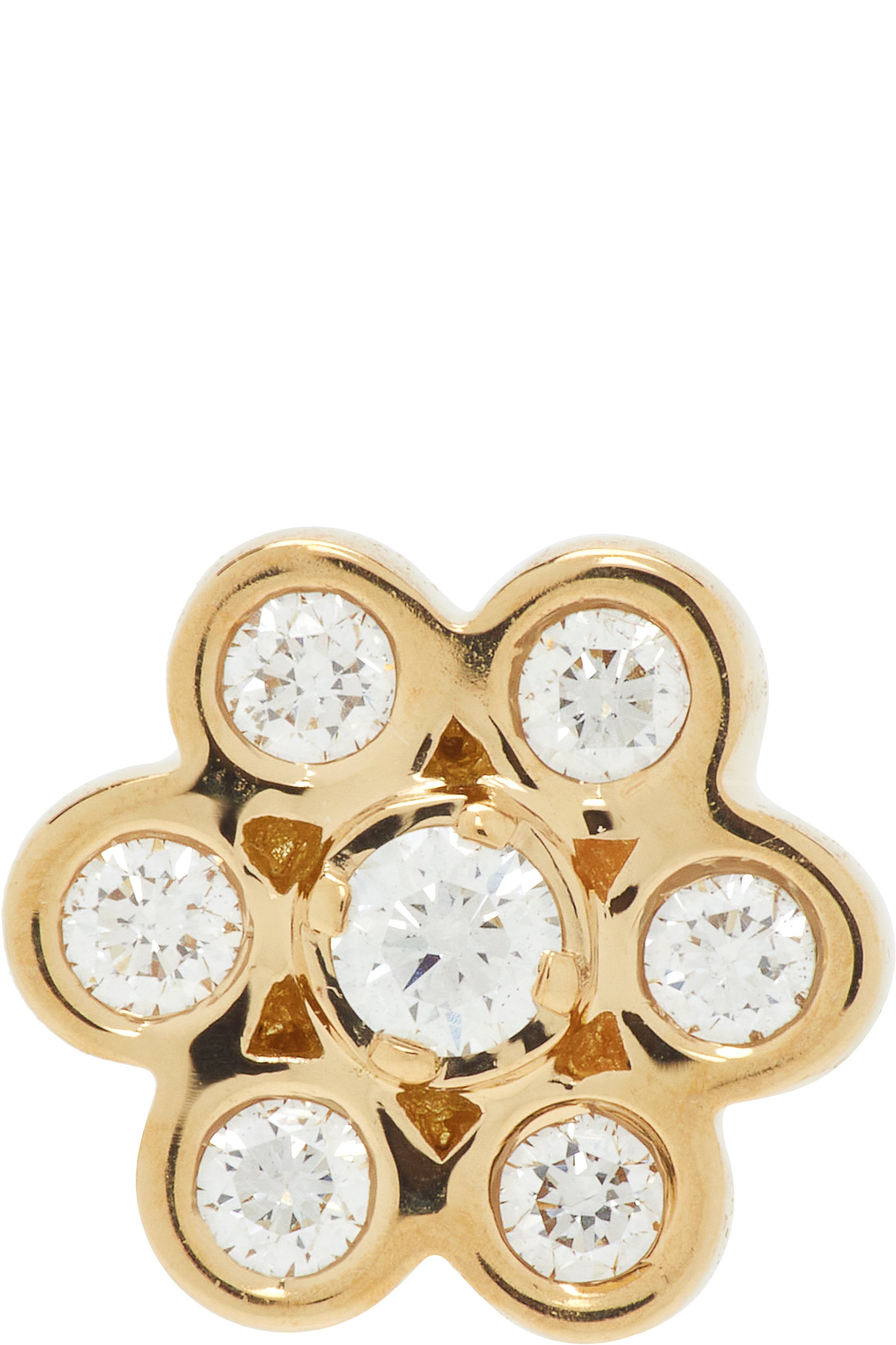 Sophie Bille Brahe - Boucle d'oreille unique Petite Lily Fleur