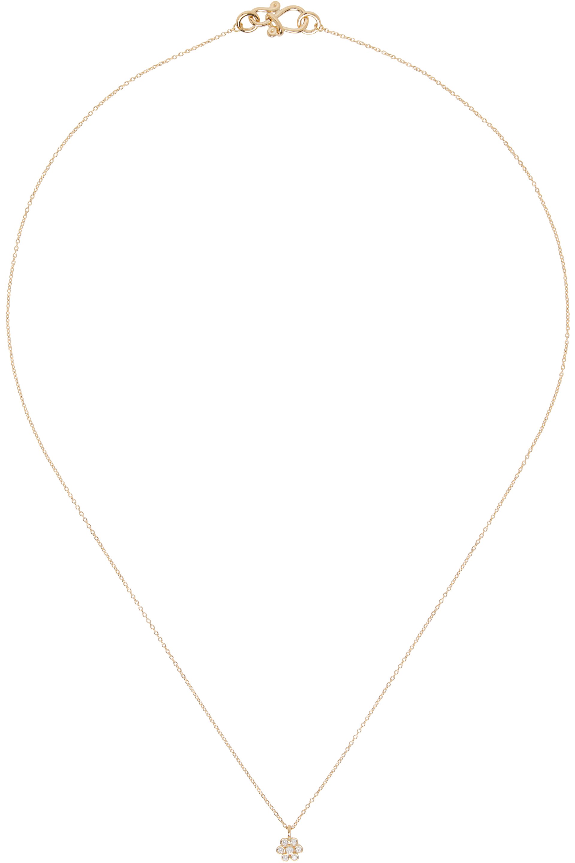 Sophie Bille Brahe - Collier Lily à pendentif de fleur