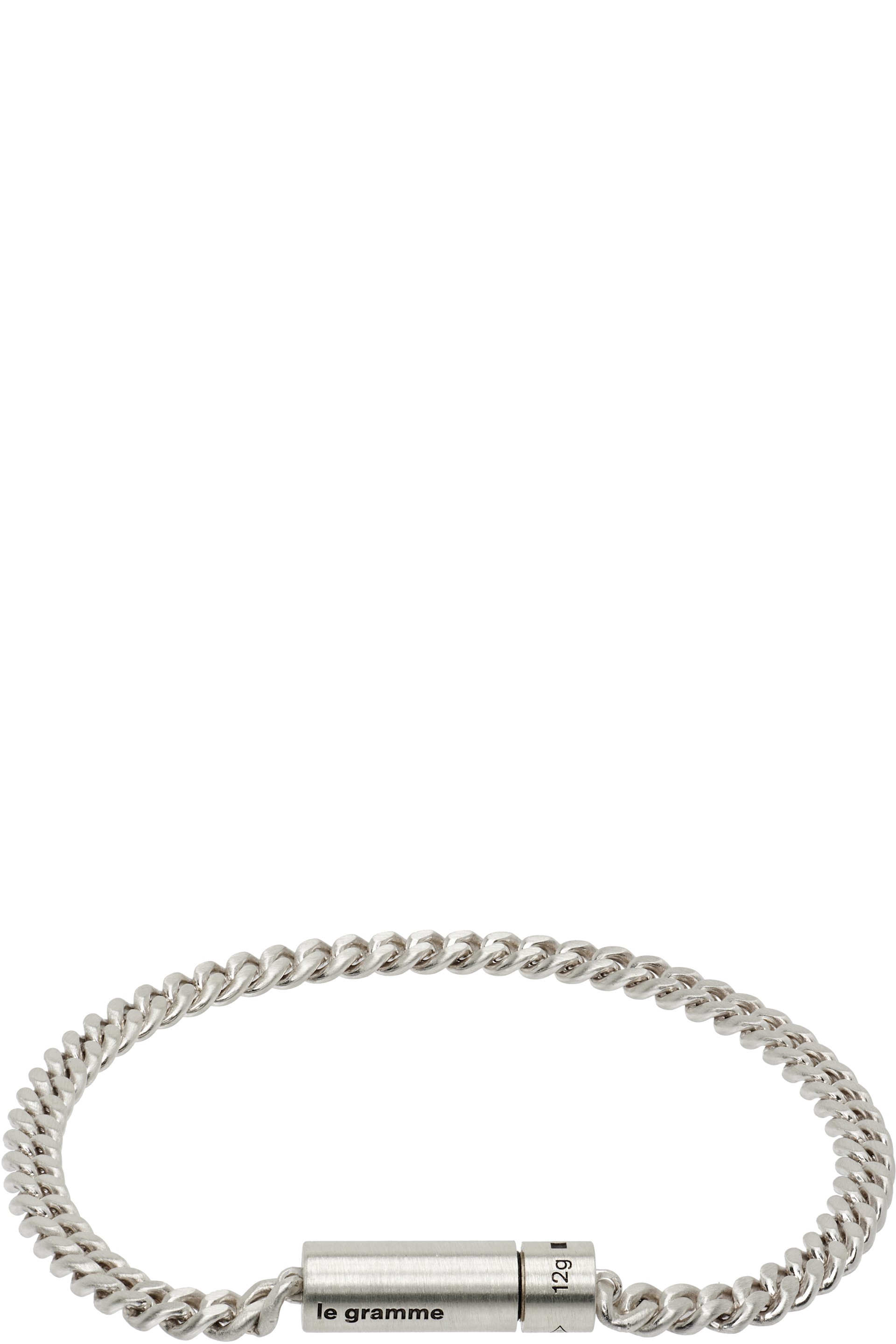 Le Gramme - Curb Chain Cable 12g Bracelet