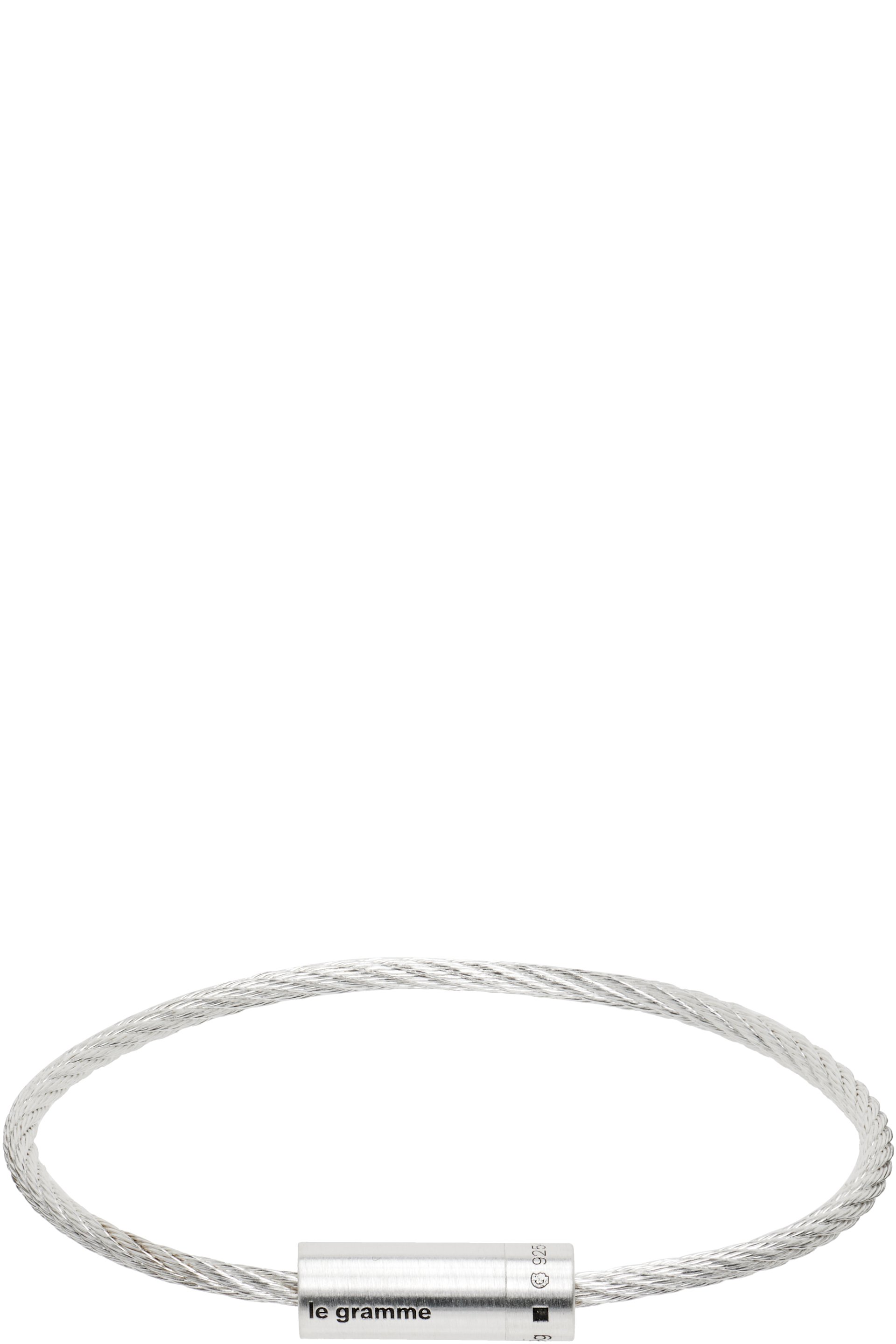 Le Gramme - Cable 'le 9g' Bracelet