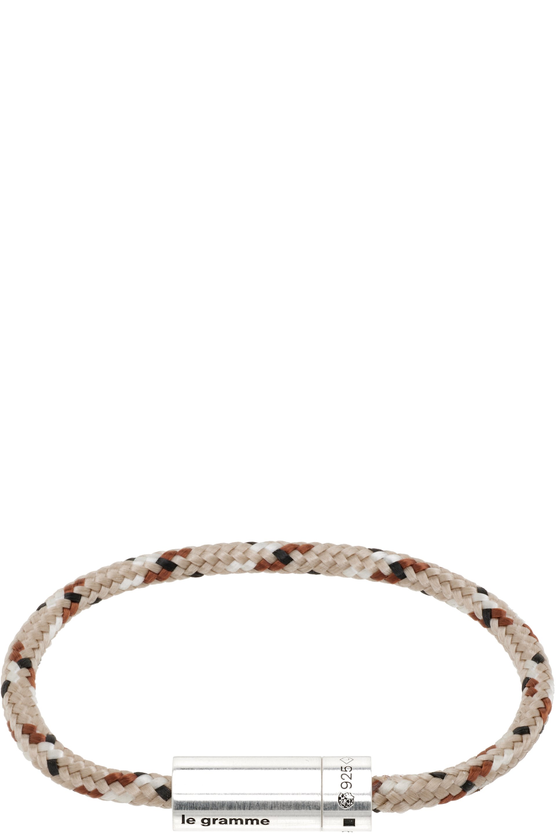 Le Gramme - 'le 7g' Technical Nato Cable Bracelet