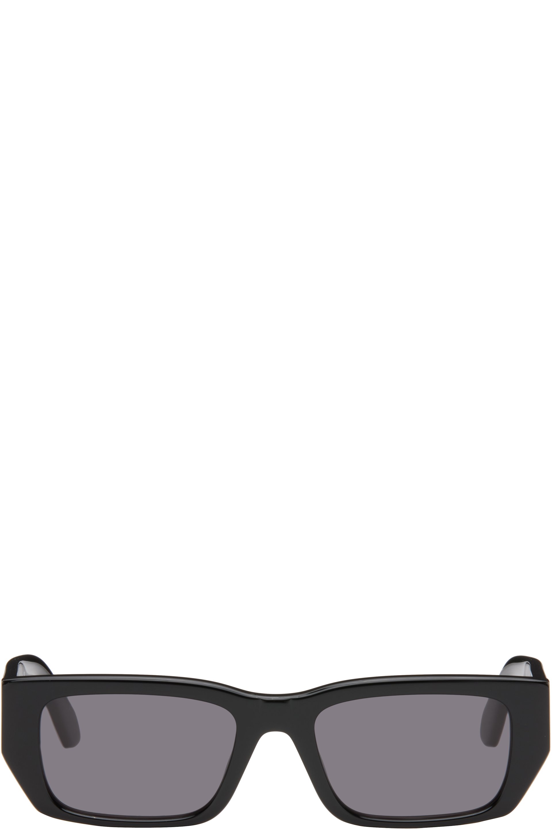 Palm Angels - Black & White Moss Sunglasses