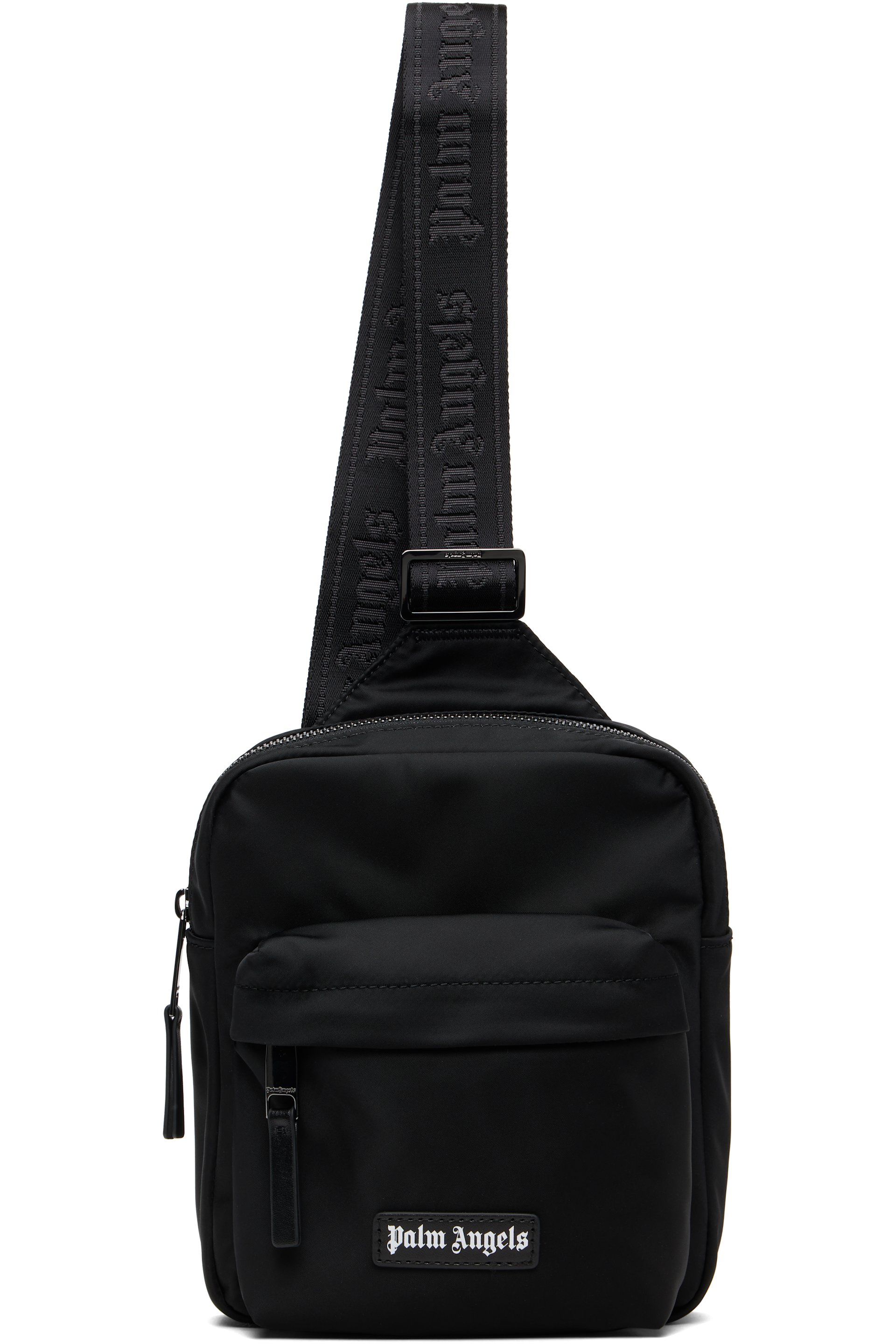 Palm Angels - Sac à bandoulière noir à logo