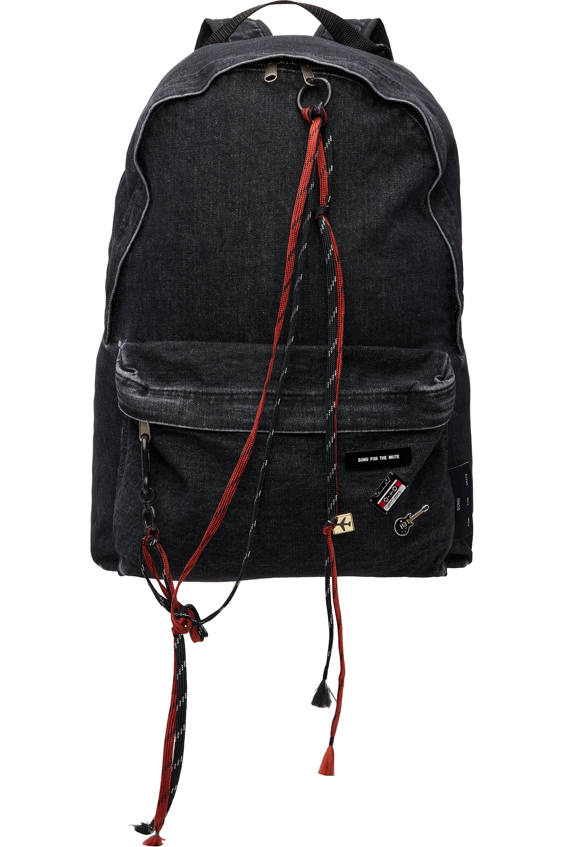 Song for the Mute - Sac à dos surteint noir en denim