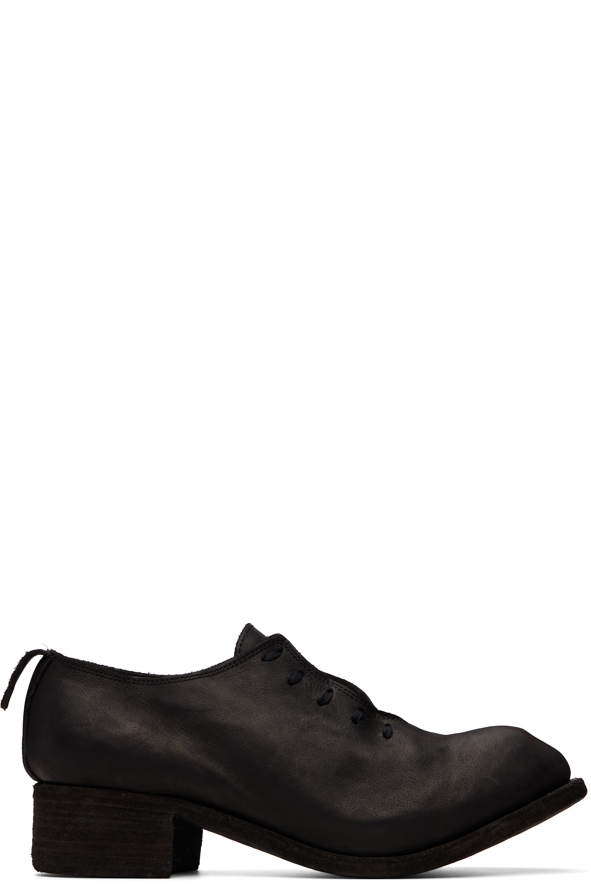 Guidi - Black PL10L Oxfords