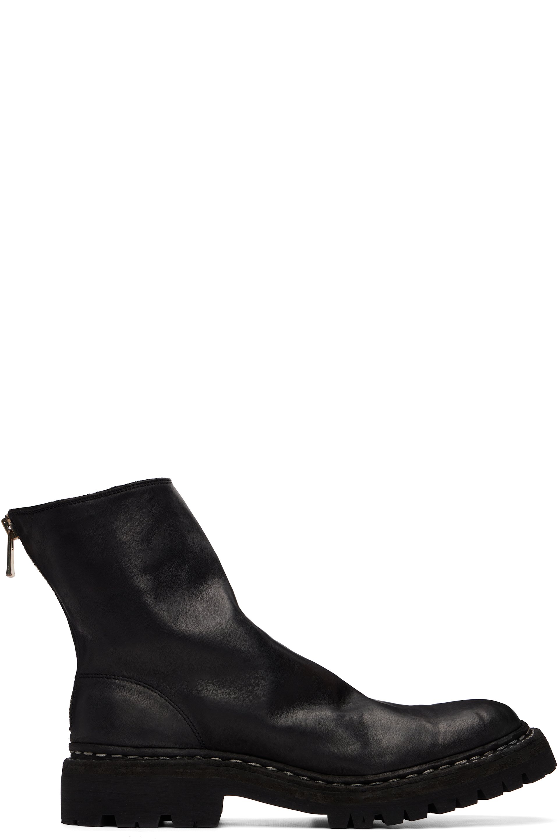 Guidi - Black Soft Horse Leather 796 Boots