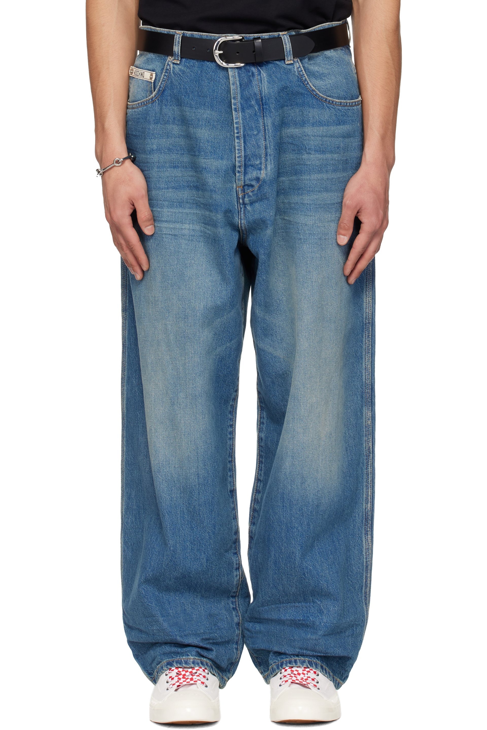 Moschino - Blue Faded Jeans