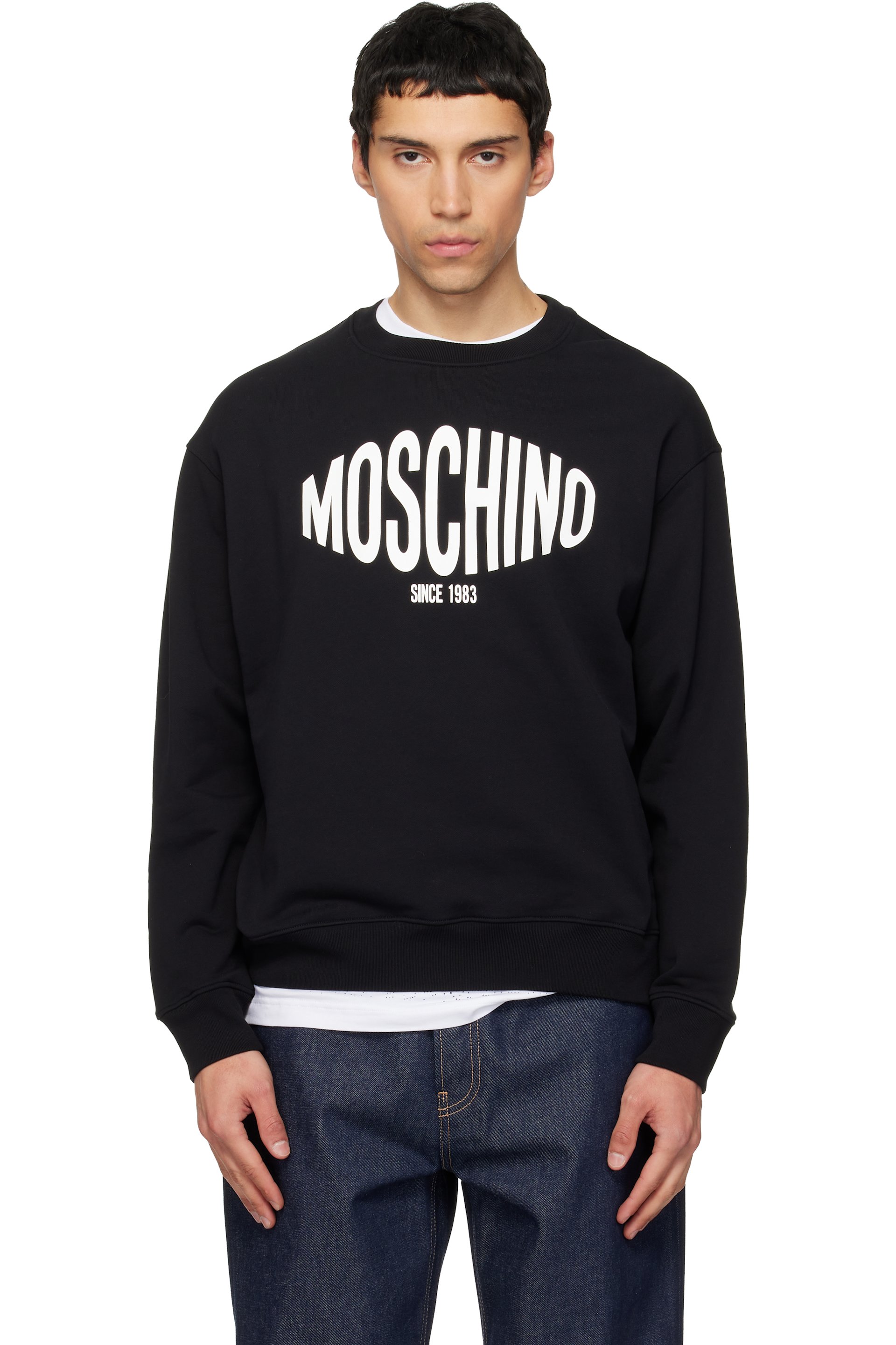 Moschino - Black Logo Sport Sweatshirt