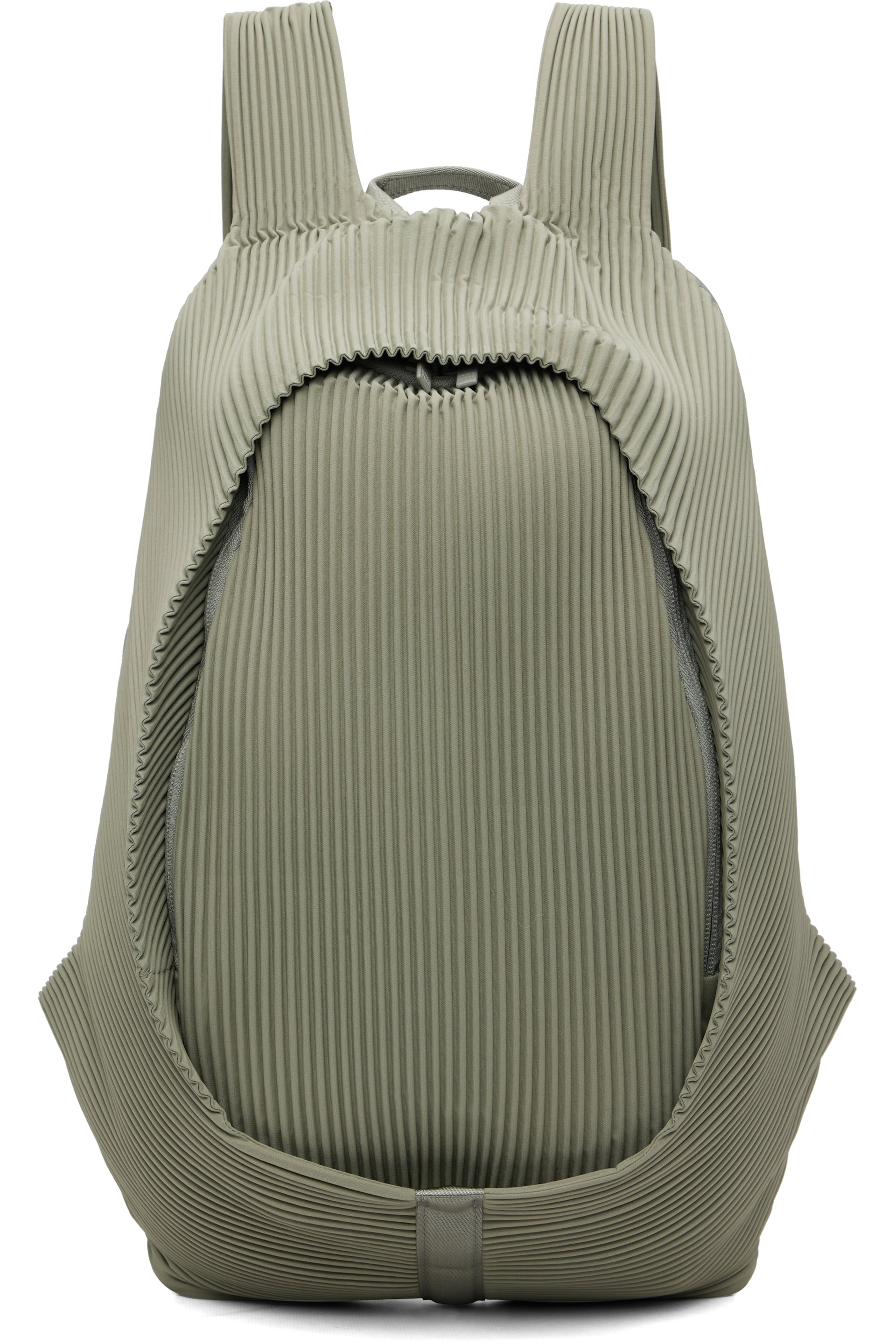 HOMME PLISSÉ ISSEY MIYAKE - Green Pleats Backpack