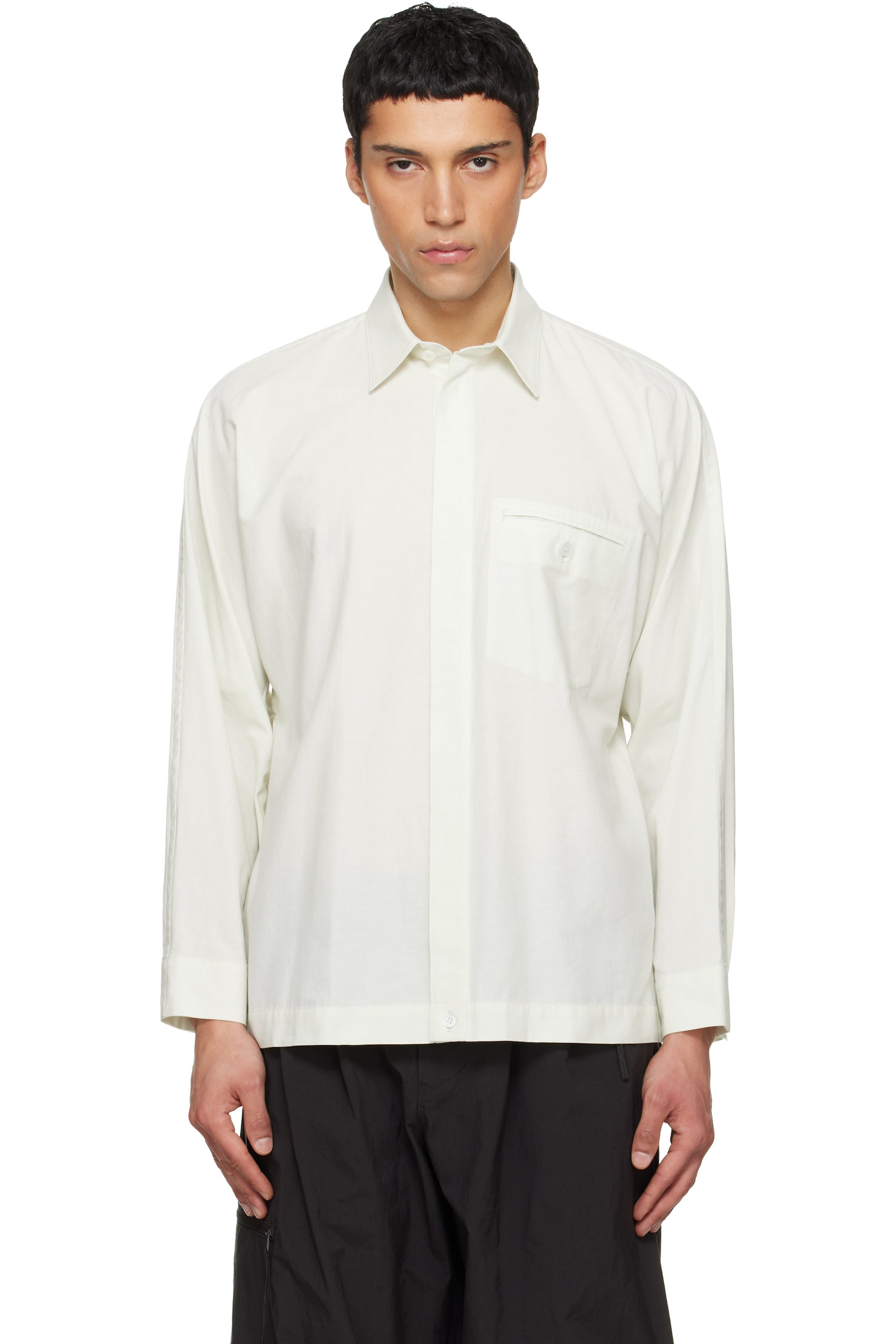 HOMME PLISSÉ ISSEY MIYAKE - Green Streamline Shirt
