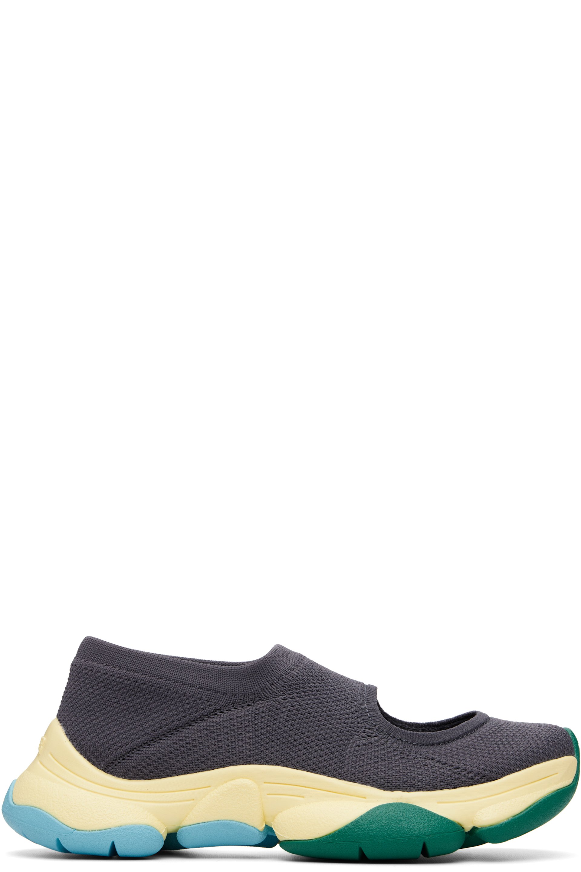 HOMME PLISSÉ ISSEY MIYAKE - Gray CAMPER Edition Karst Finch Sneakers