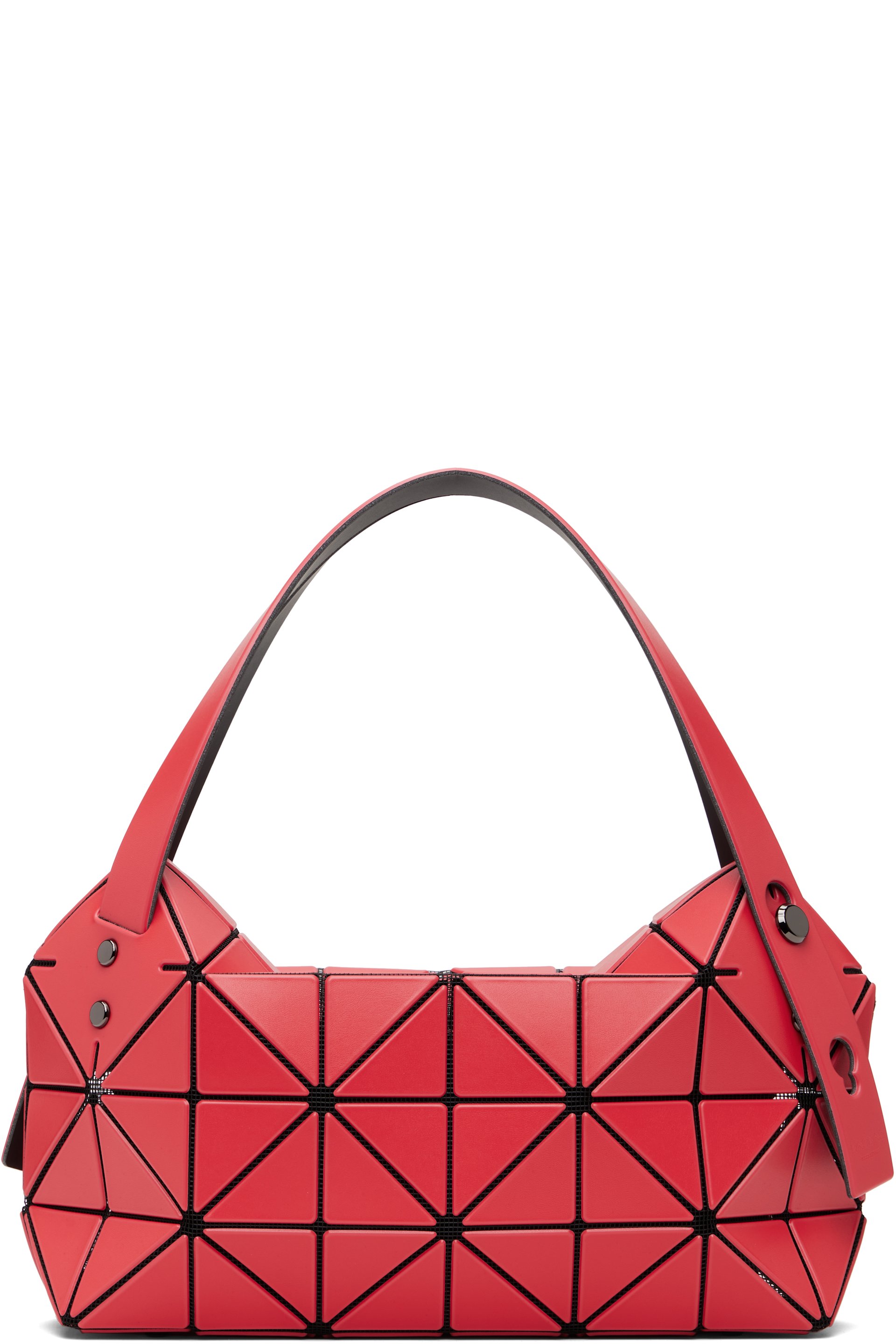 Bao Bao Issey Miyake - Petit sac à main Boston rouge