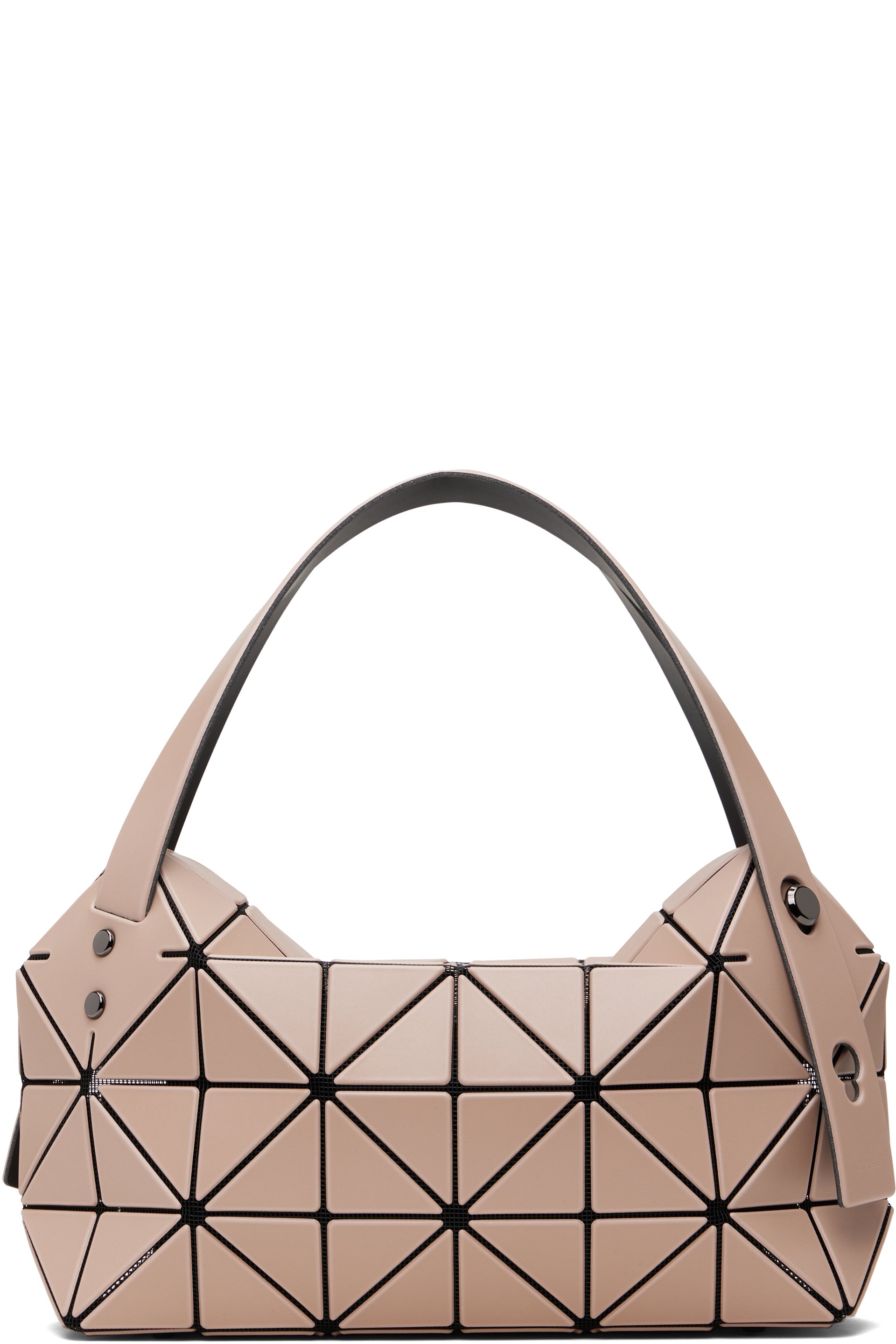 Bao Bao Issey Miyake - Petit sac à main Boston beige