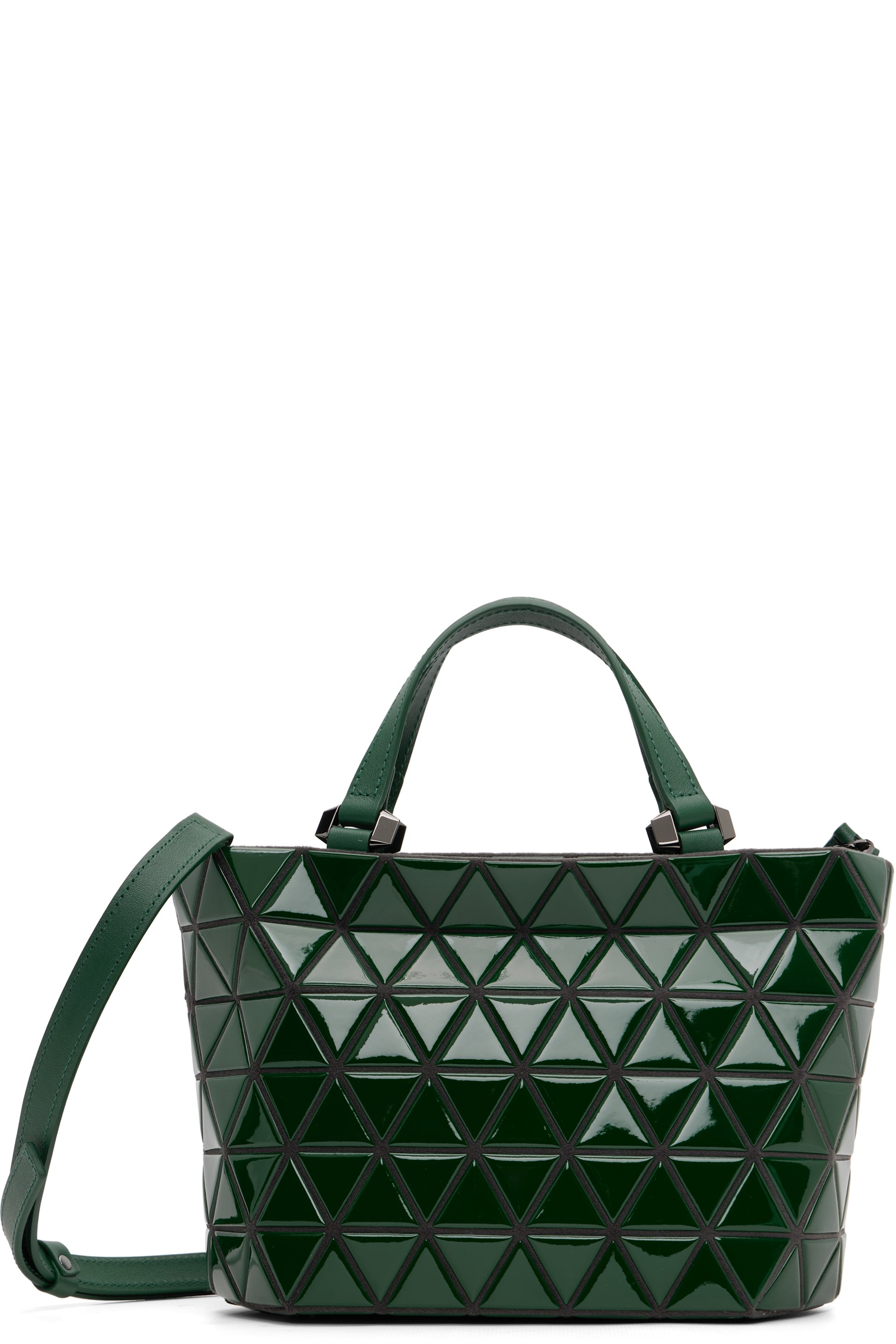 Bao Bao Issey Miyake - Sac lustré vert - CRYSTAL