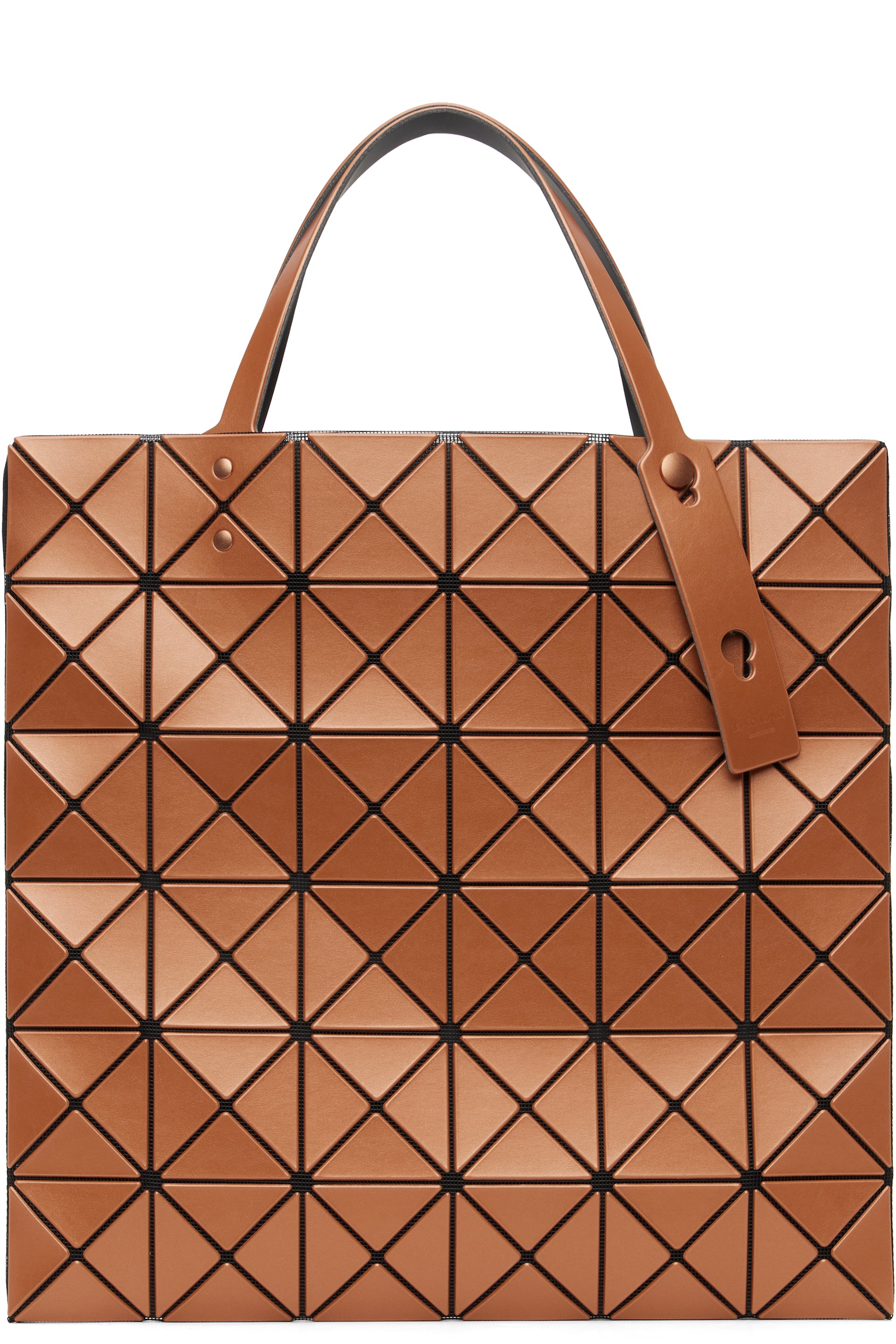 Bao Bao Issey Miyake - Cabas orange métallique - LUCENT