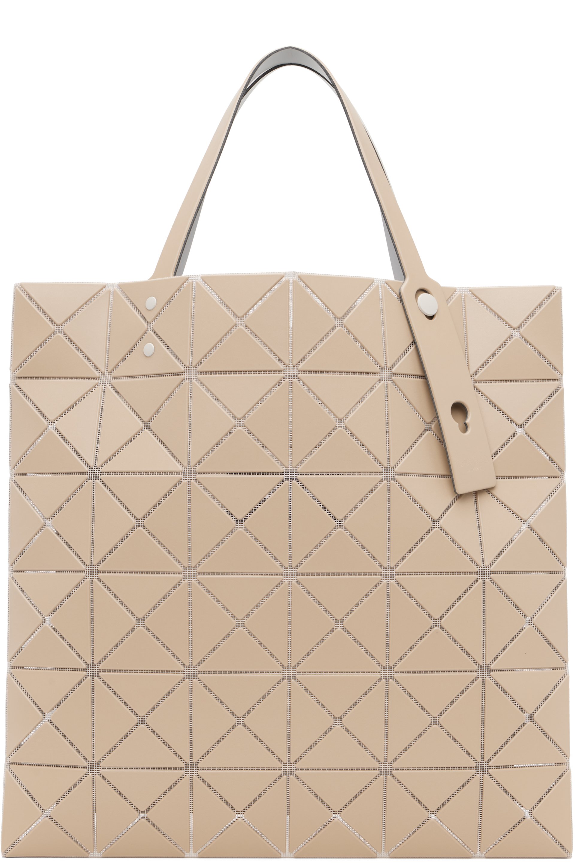 Bao Bao Issey Miyake - Cabas contrasté W beige - LUCENT