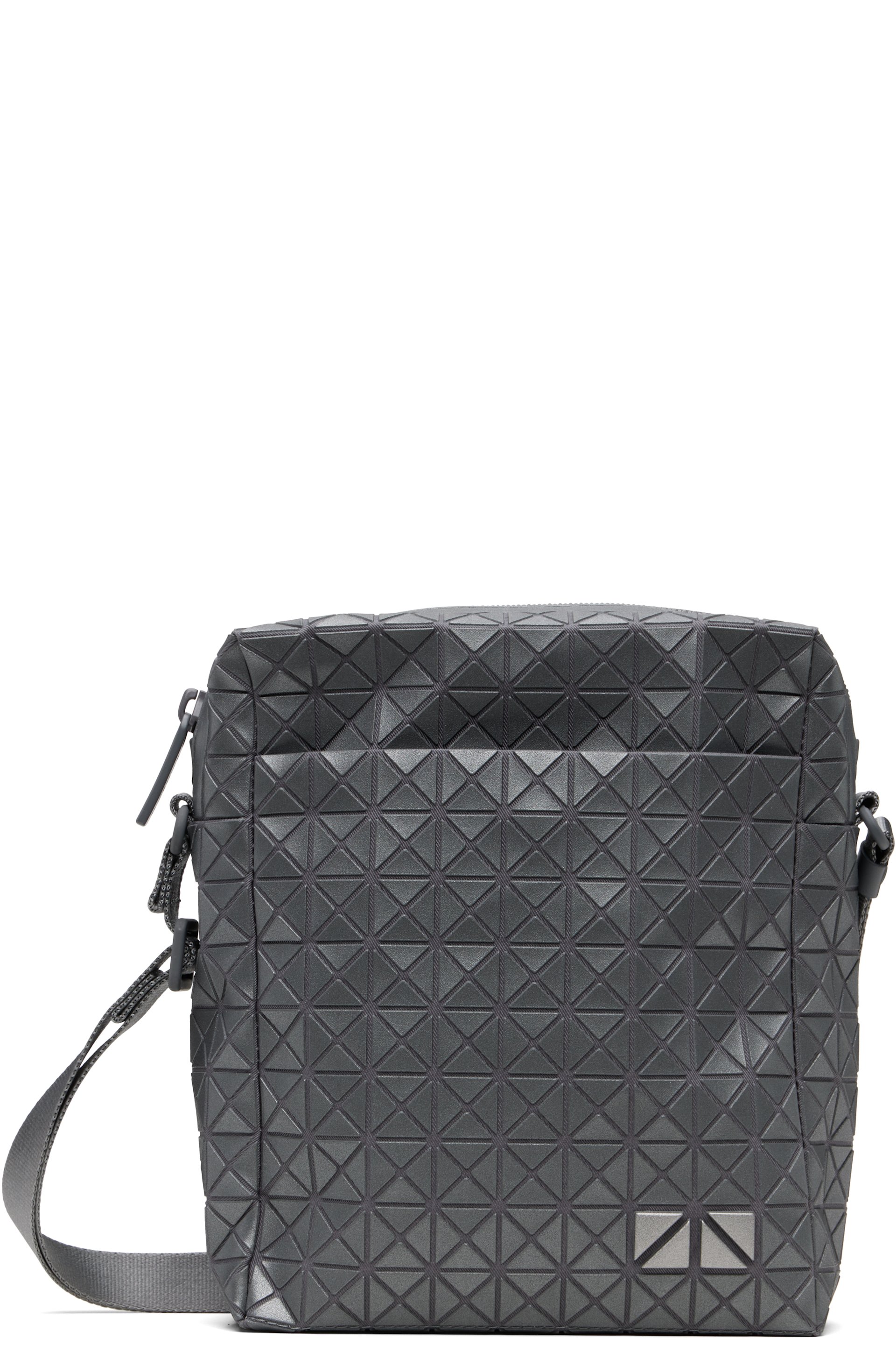 Bao Bao Issey Miyake - 실버 보이저 리플렉터 메신저백