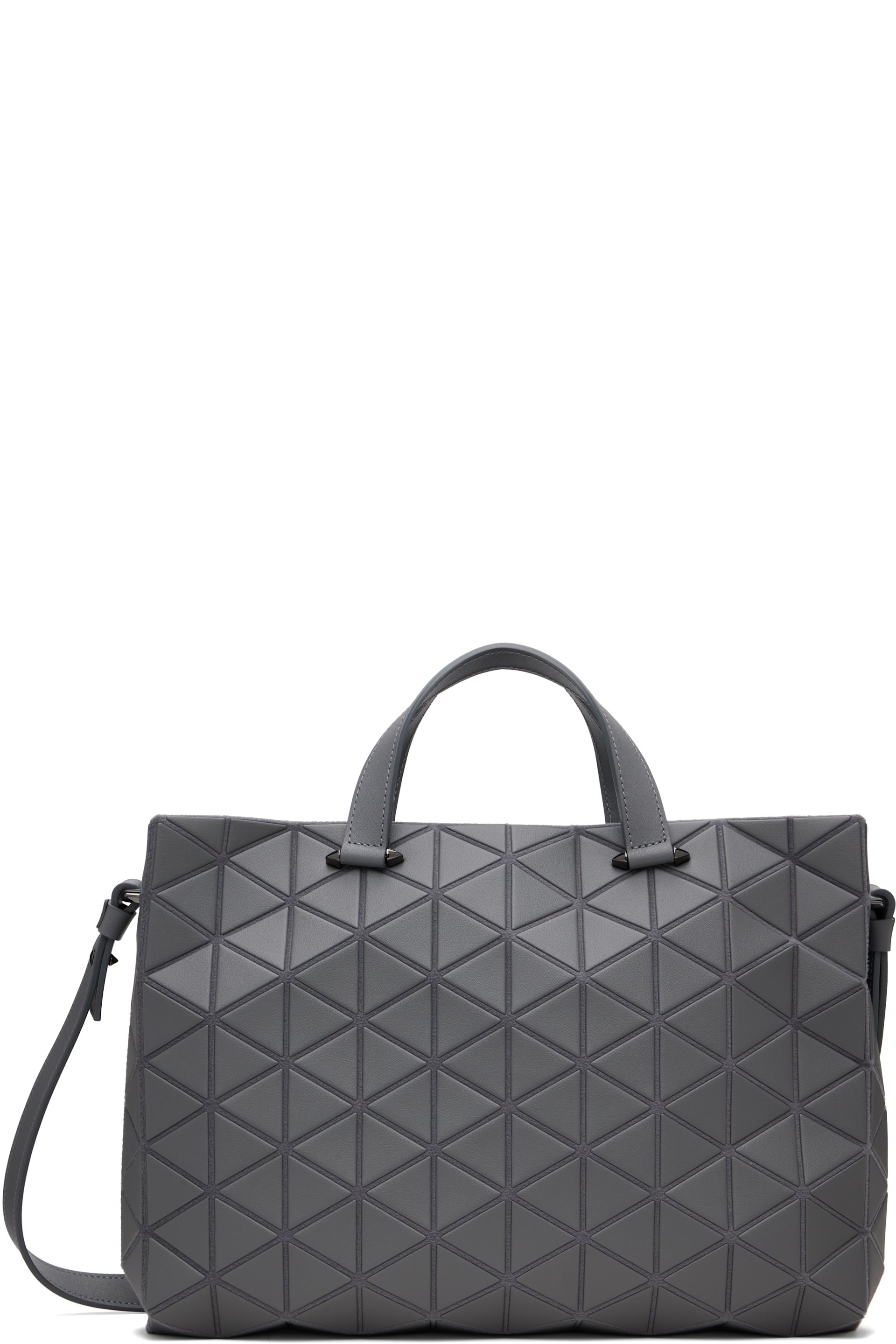 Bao Bao Issey Miyake - 그레이 매트 토누 메신저백